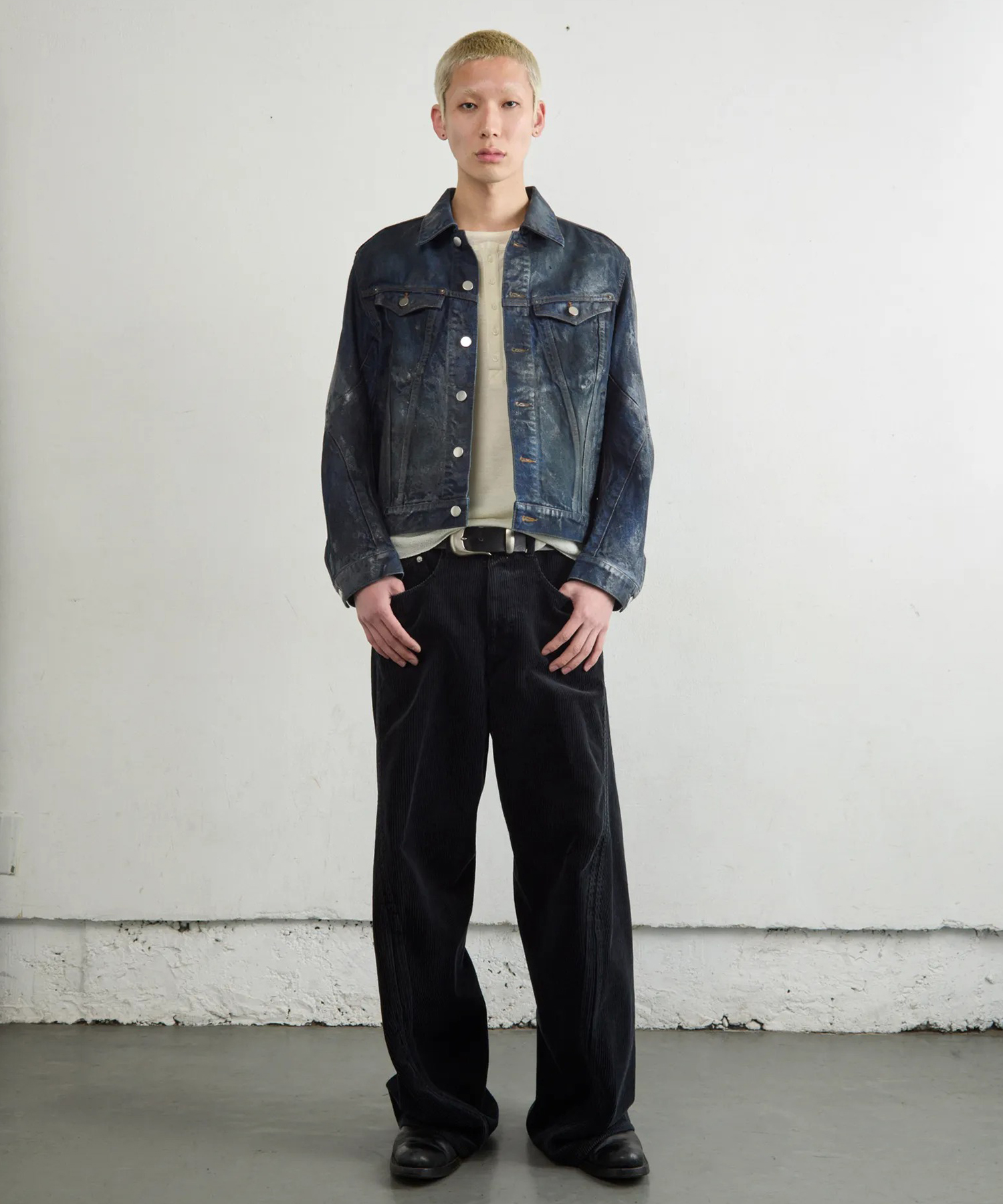 3D TRUCKER JACKET NVRFRGT