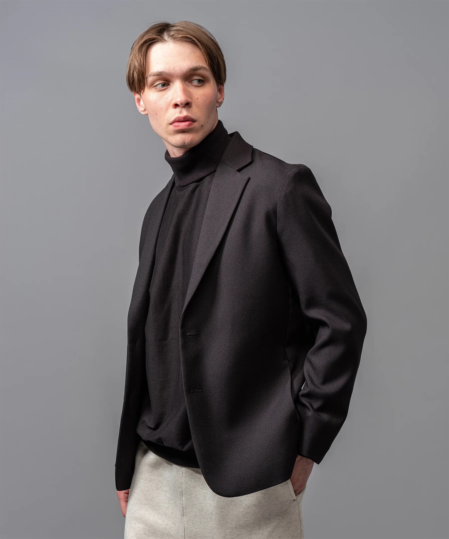 RETORO POLYESTER TWILL /MINIMUM JACKET MR.OLIVE