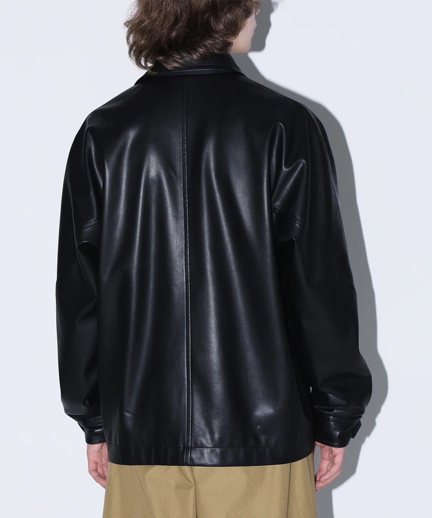 Leather shirt blouson TOGA VIRILIS
