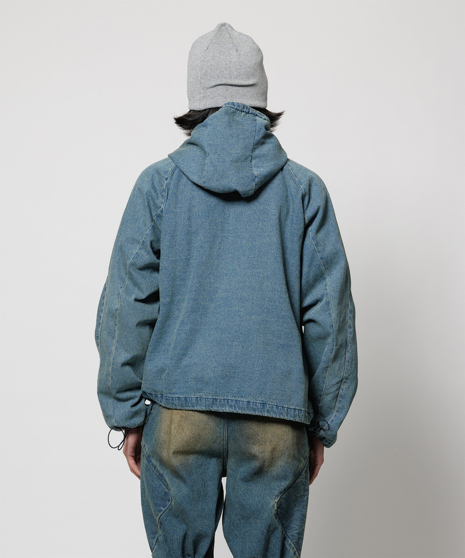 CPG RHOMBUS POCKET FADE DENIM JACKET CPG