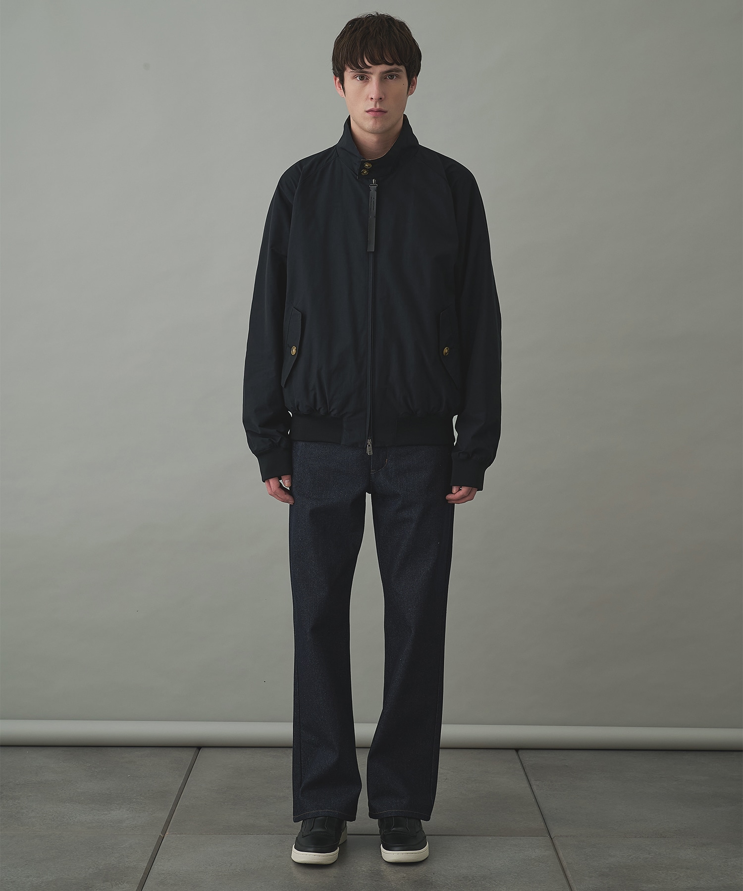 ×BARACUTA 2252-BL80-045 STAND BLOUSON N.HOOLYWOOD