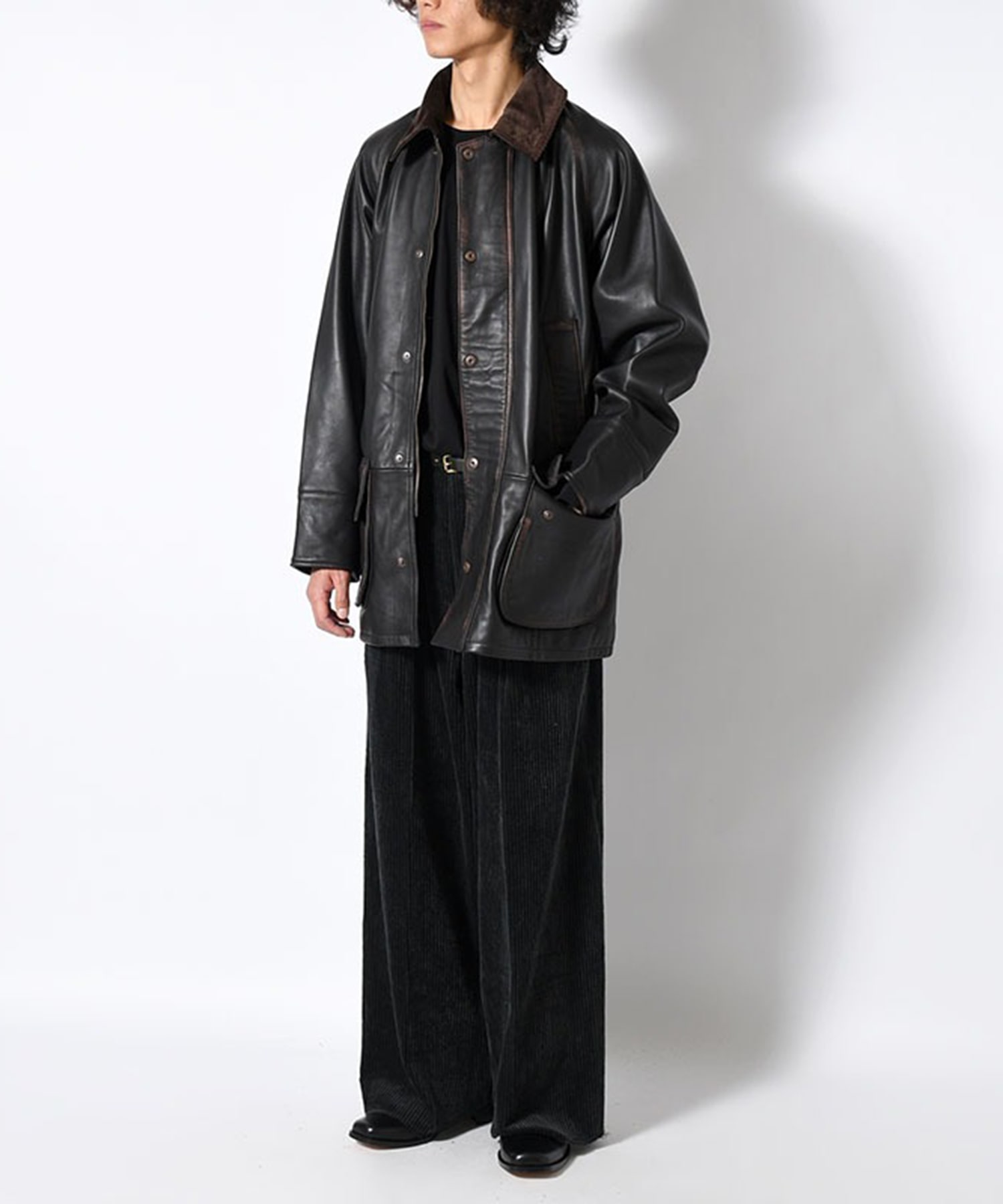 HORSE RIDING JACKET- India Lamb Leather saby