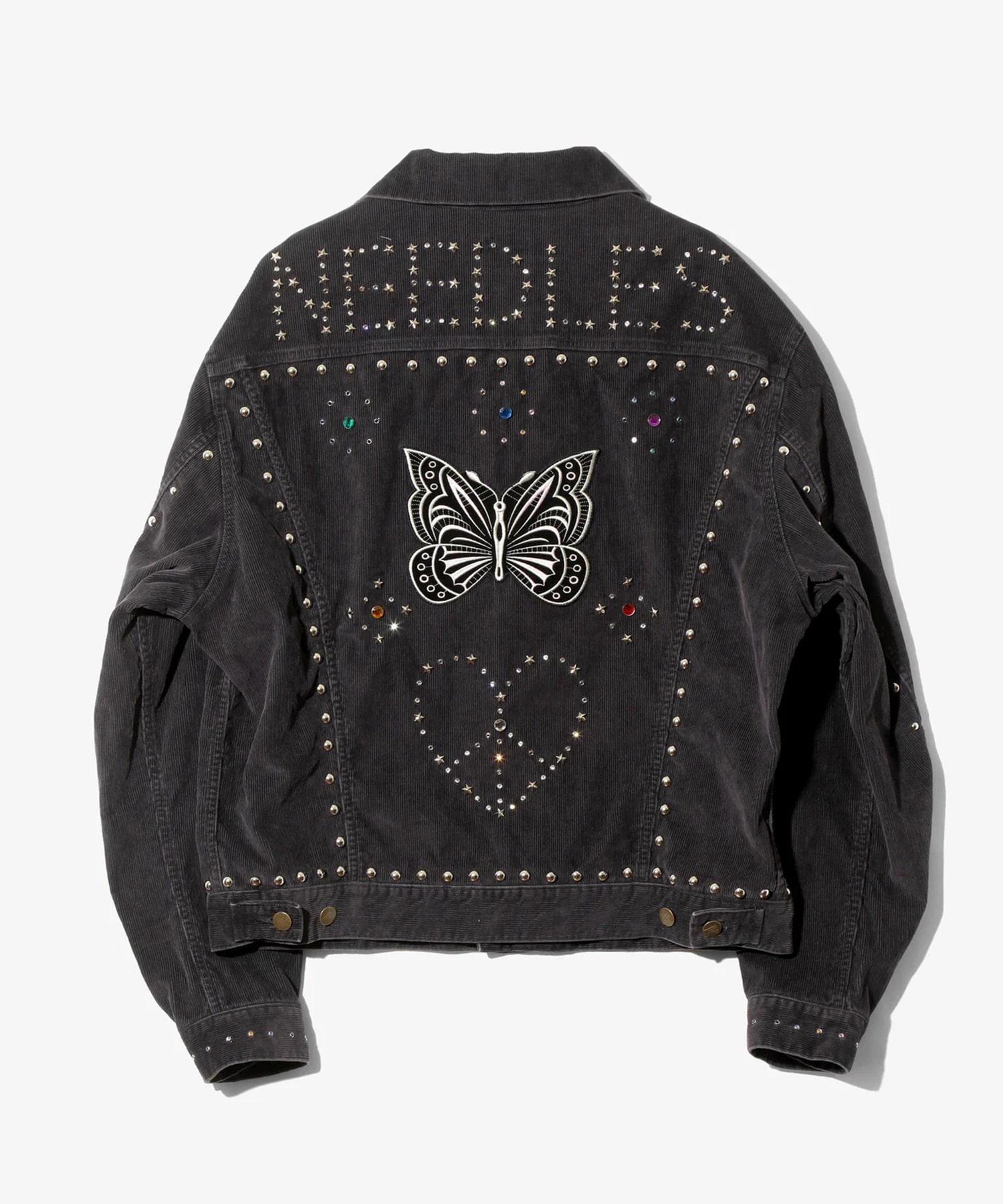 Studded Jean Jacket - 14W Corduroy NEEDLES