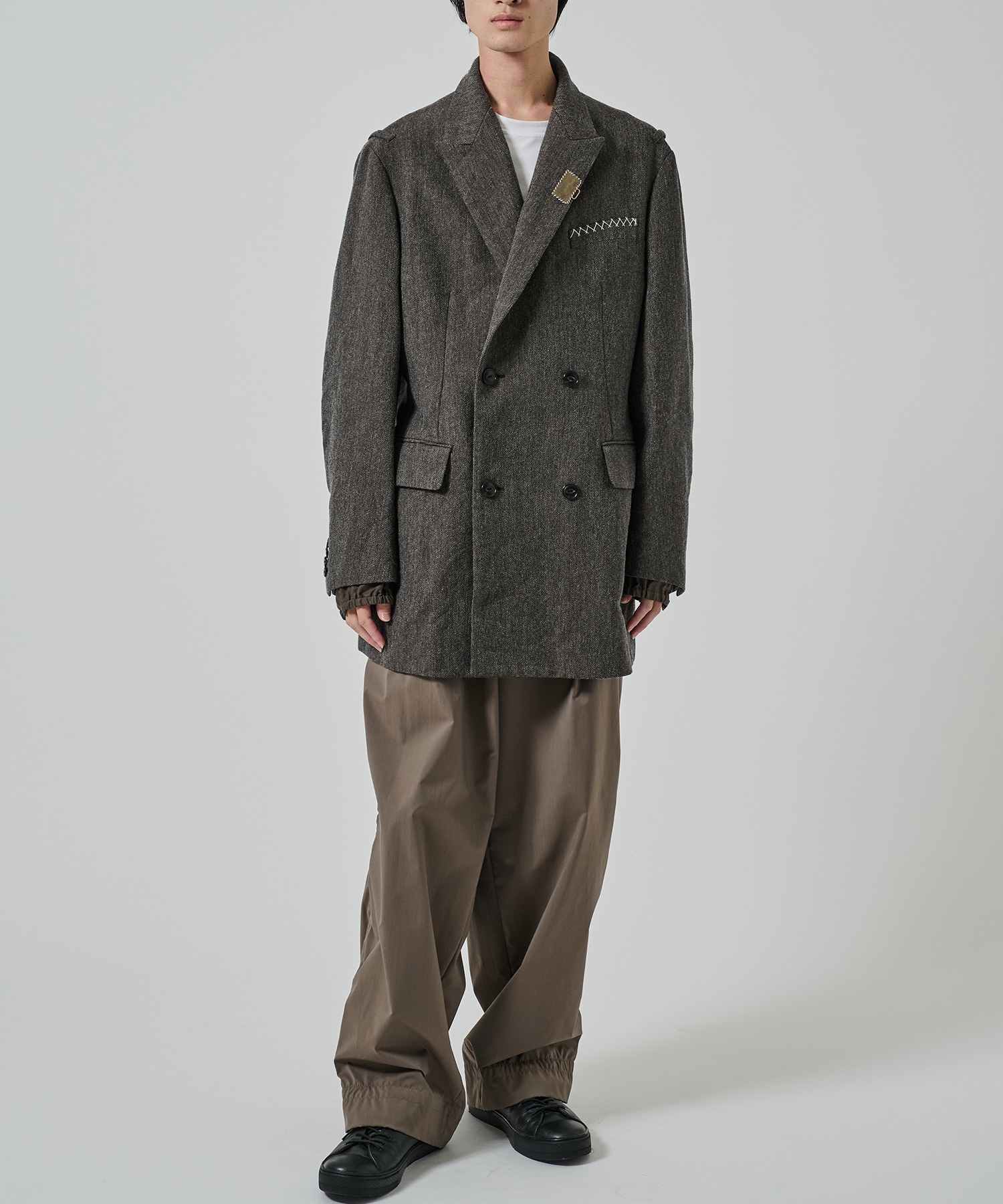 25WCM-J02105 TWEED JACKET kolor