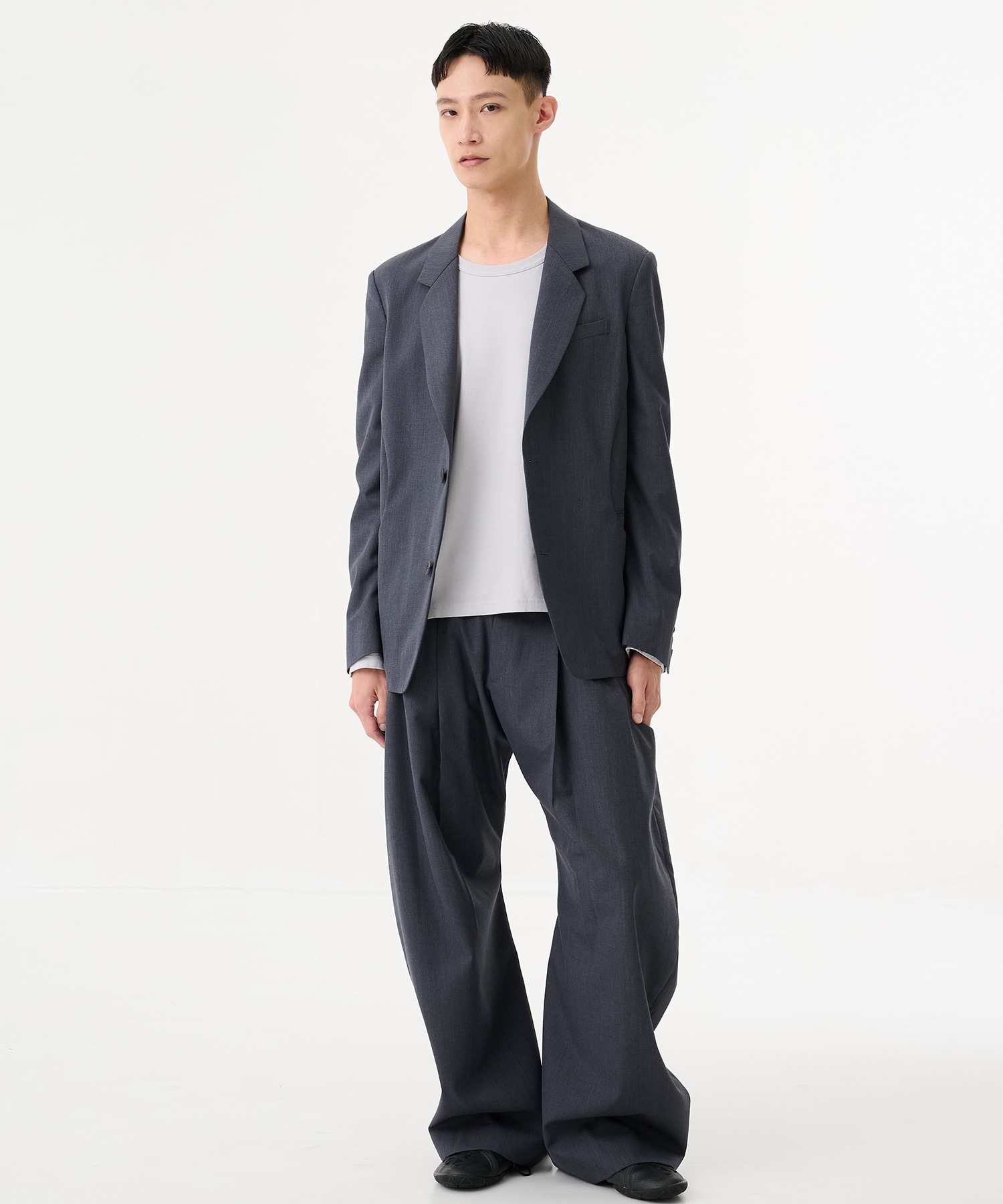 SINGLE-BREASTED BLAZER NVRFRGT