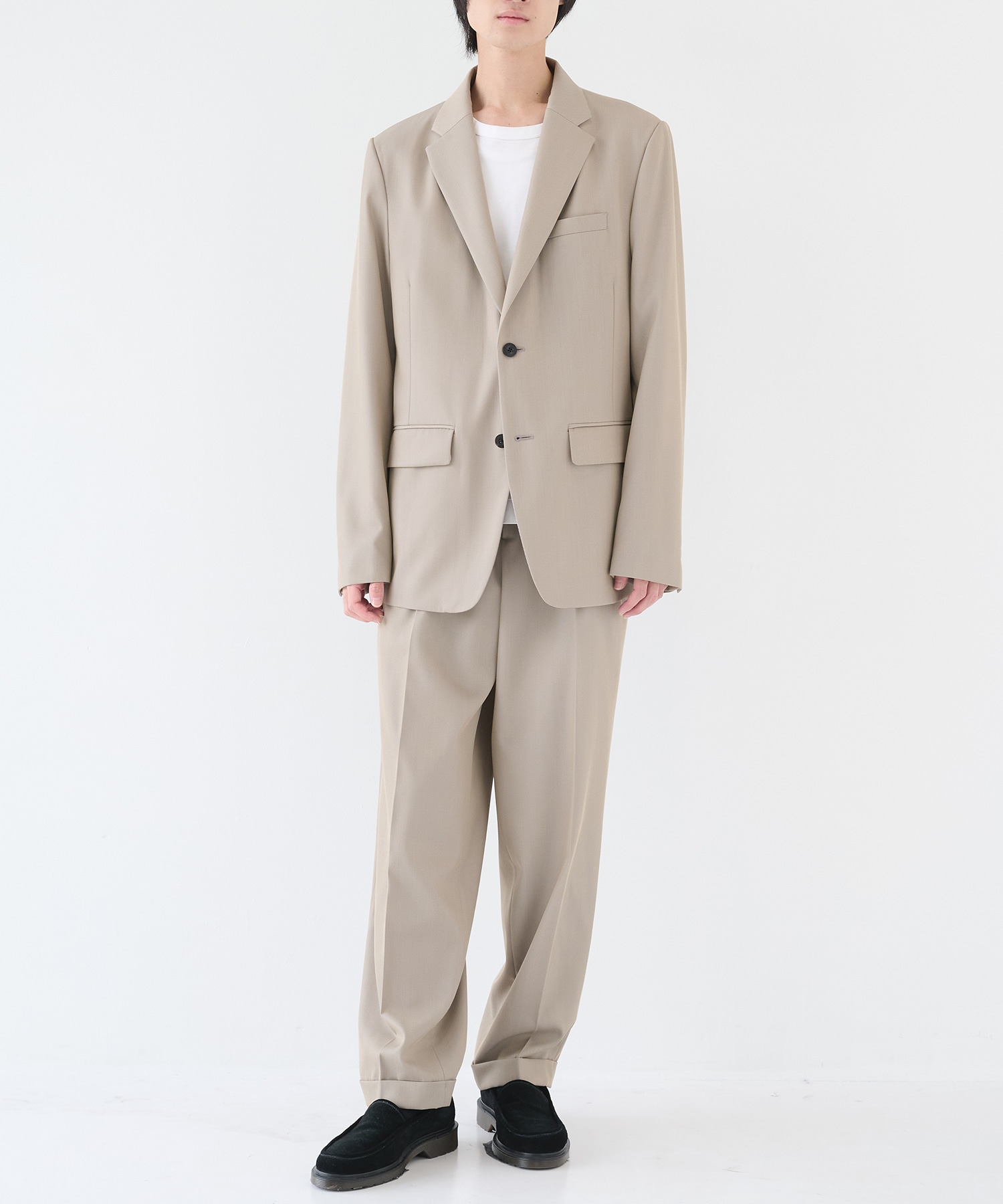 NOTCHED LAPEL SINGLE JAKET IRENISA