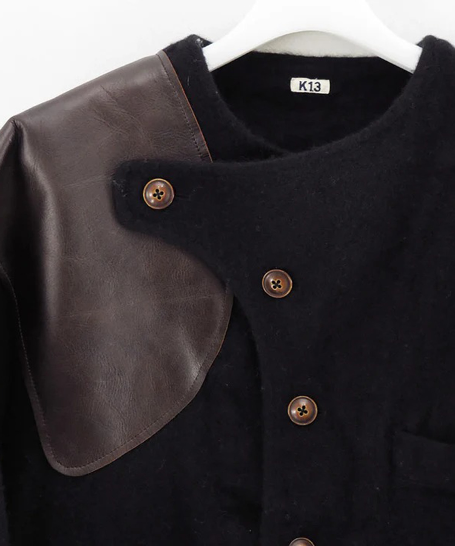Asymmetric jacket KHOKI