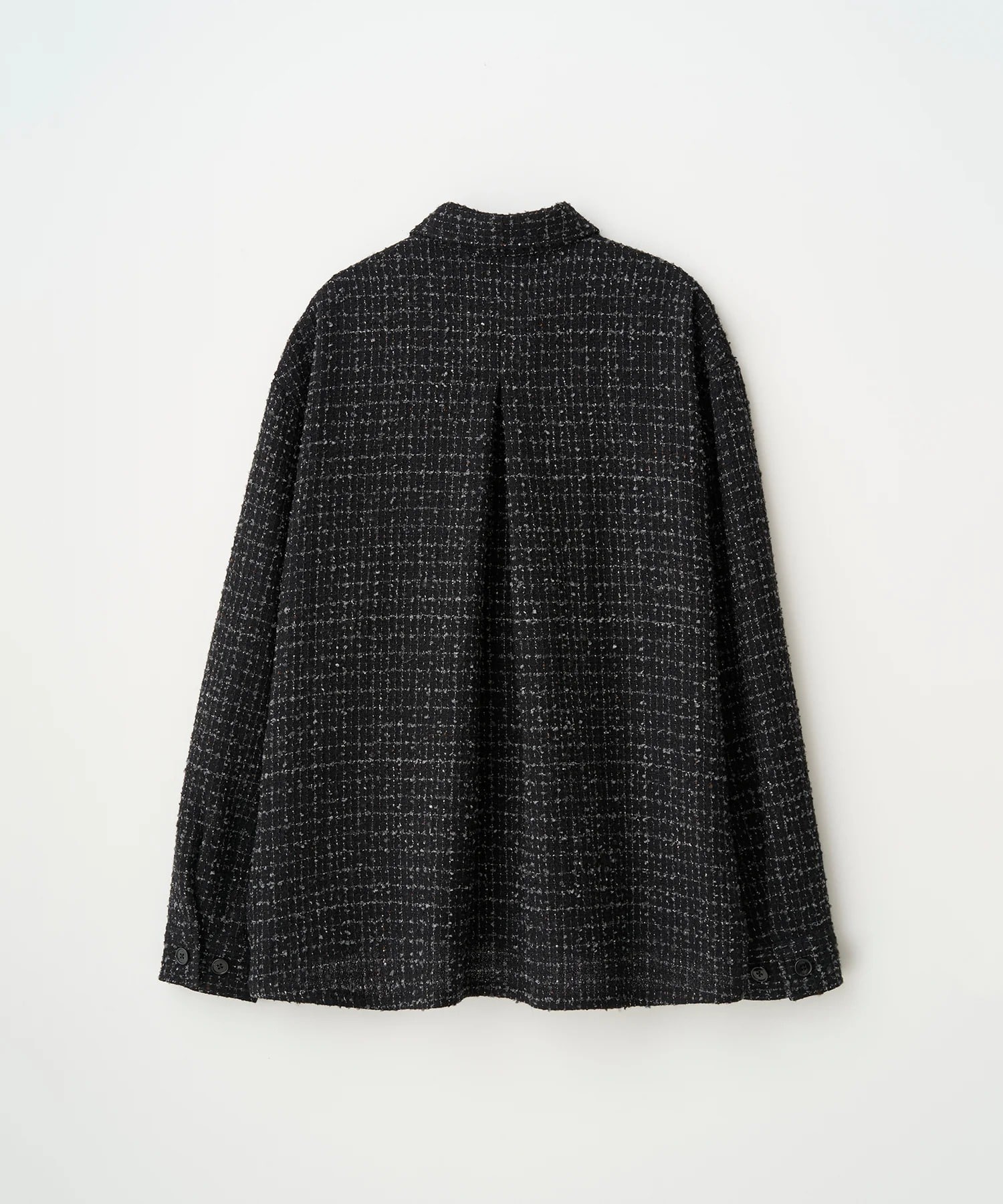 FANCY TWEED SHIRT JACKET JUHA