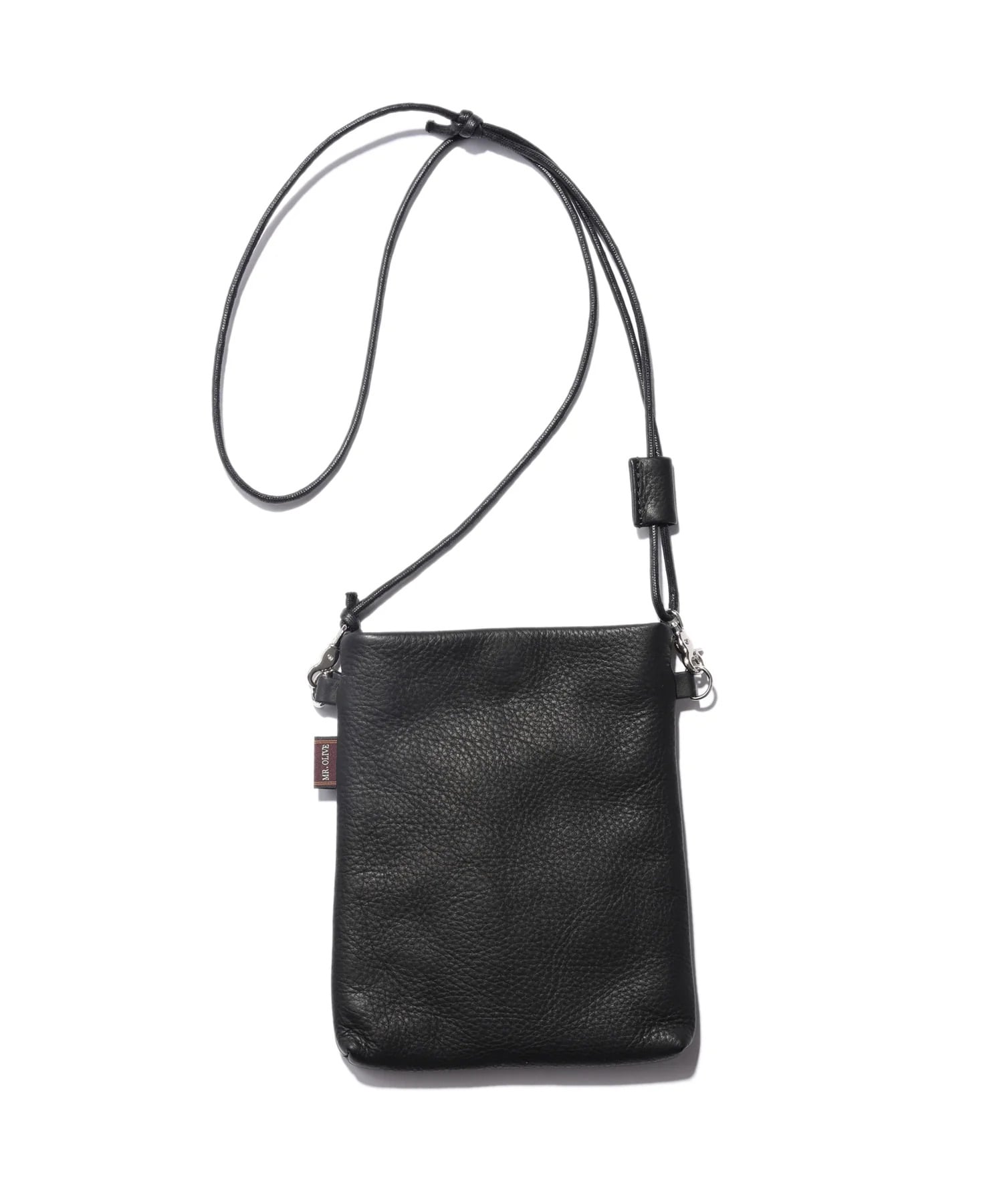 IMPERMA-LEATHER /TINY SACOCHE MR.OLIVE
