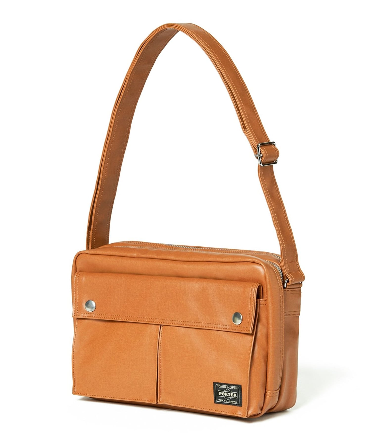 FREE STYLE SLING BAG DOUBLE ZIP PORTER