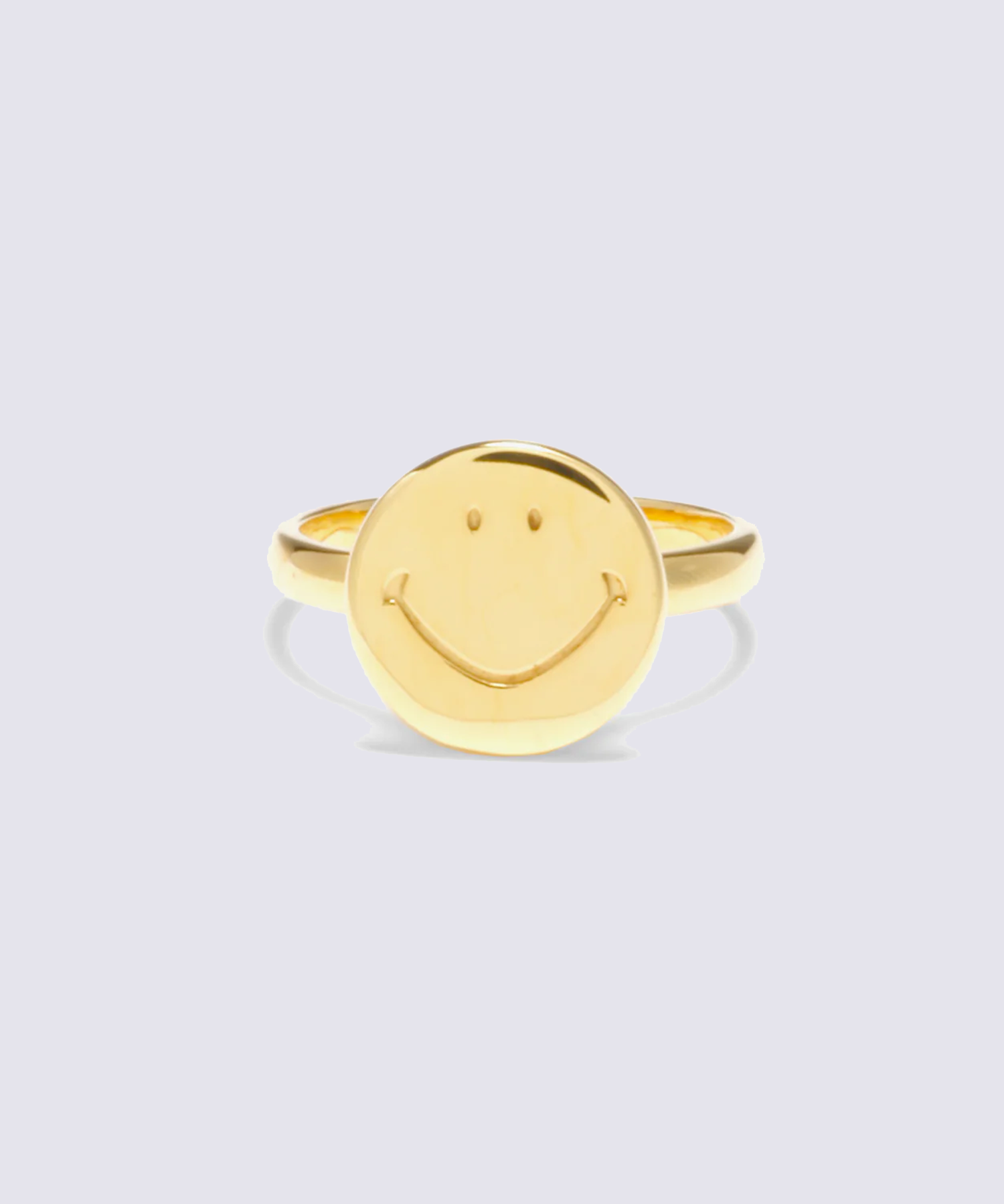 Ring - Gold Plate - Smile NEEDLES