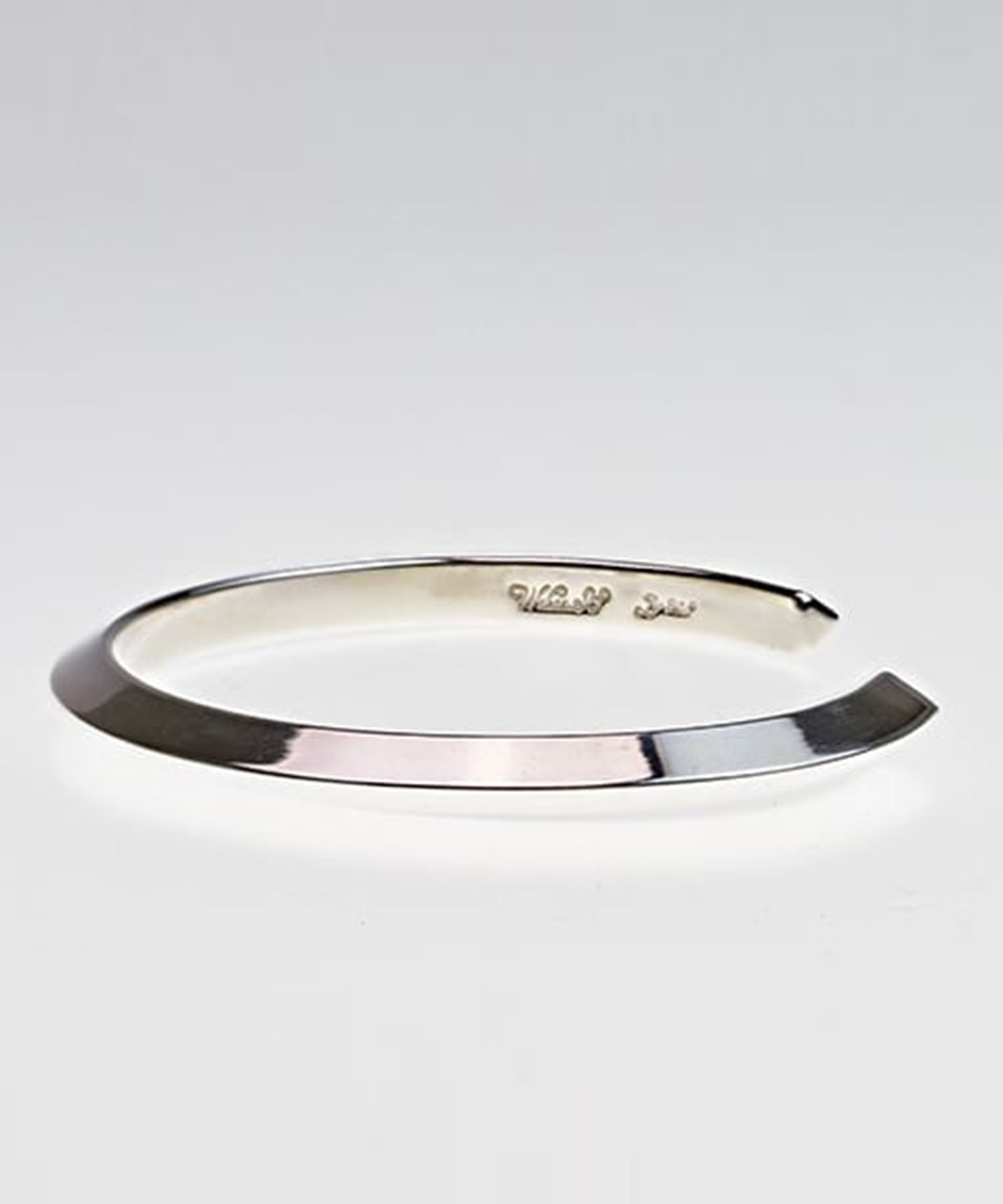 BN-026 Triangleバングル　5mm WAKAN SILVER SMITH