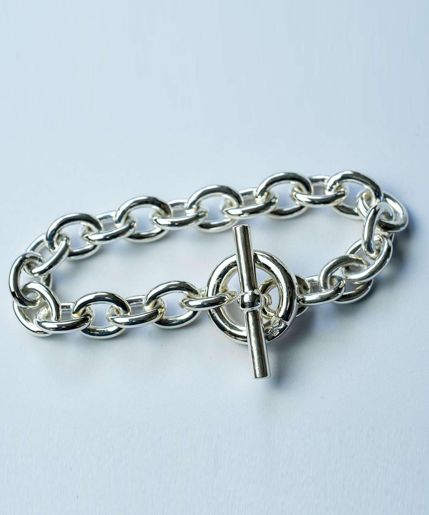 BN-035 Hook connect bracelet　(Large) WAKAN SILVER SMITH