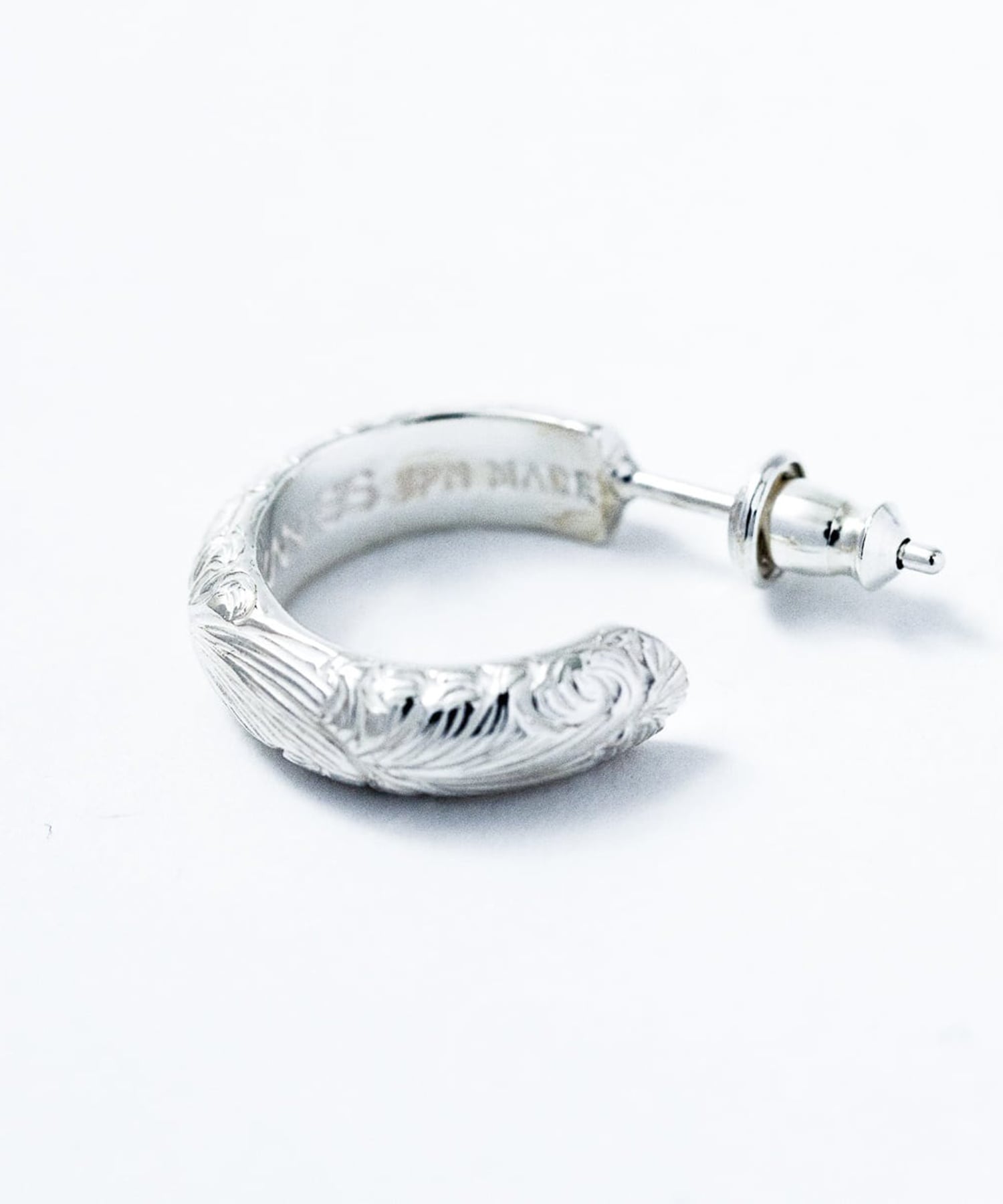 PI-011 Arabesque earring (Small) WAKAN SILVER SMITH