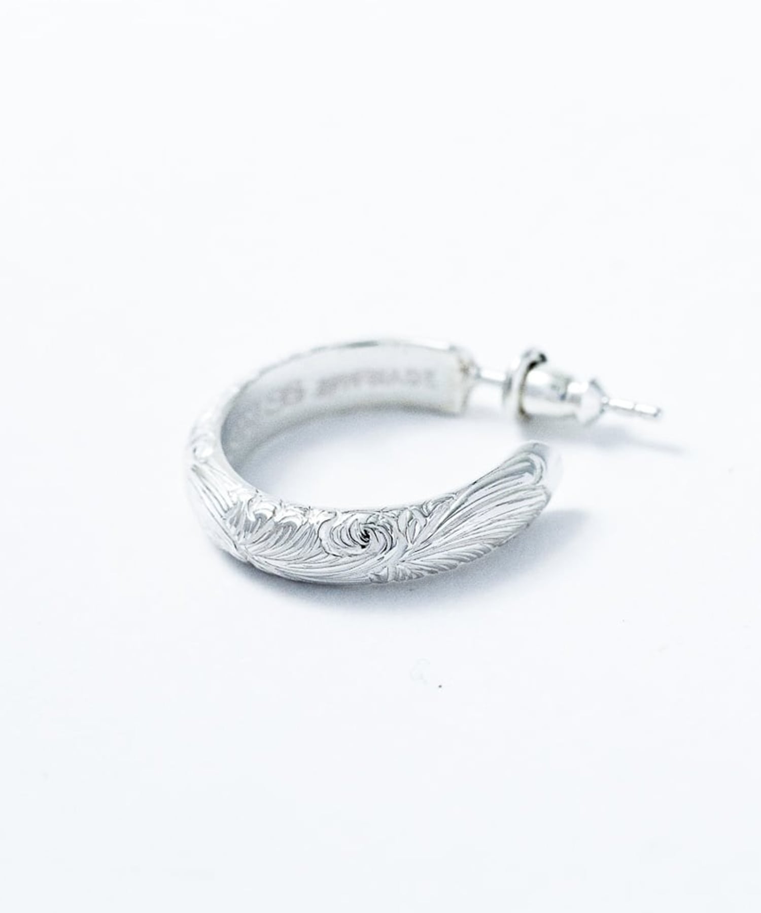 PI-012 Arabesque earring (Large) WAKAN SILVER SMITH