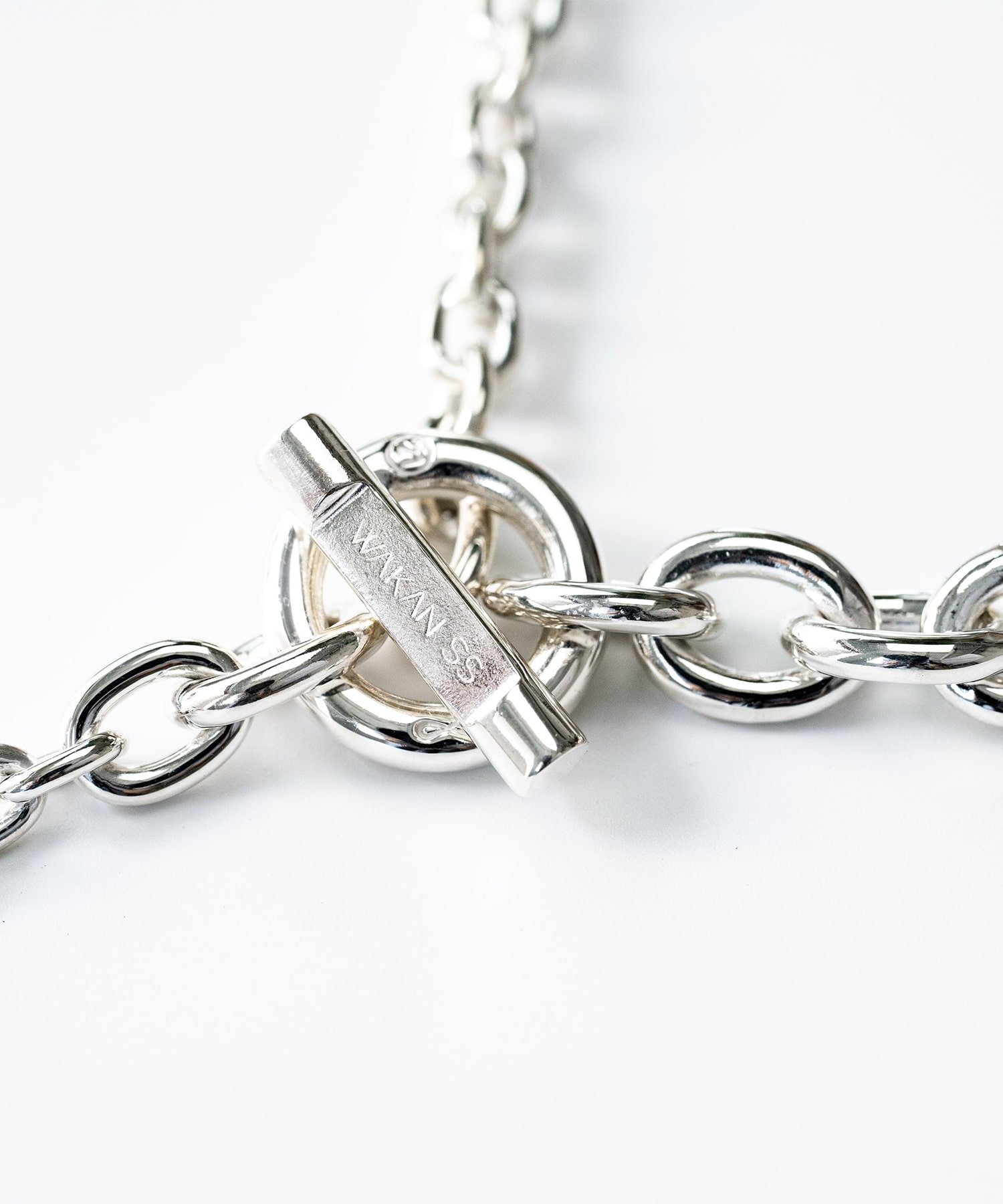 C-030 　Hang down necklace gradually WAKAN SILVER SMITH