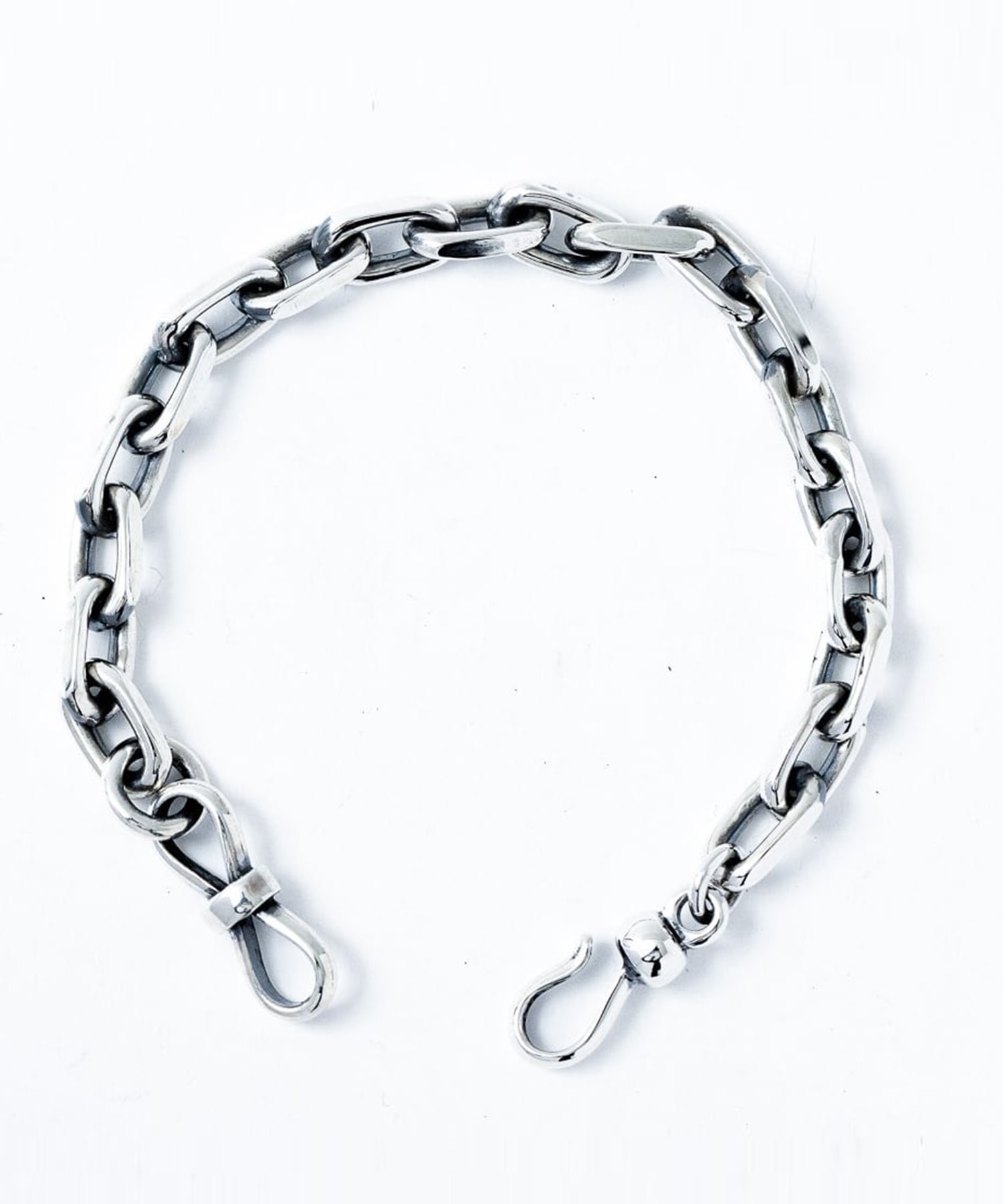 BN-064 Mebiusu hook bracelet (M) WAKAN SILVER SMITH