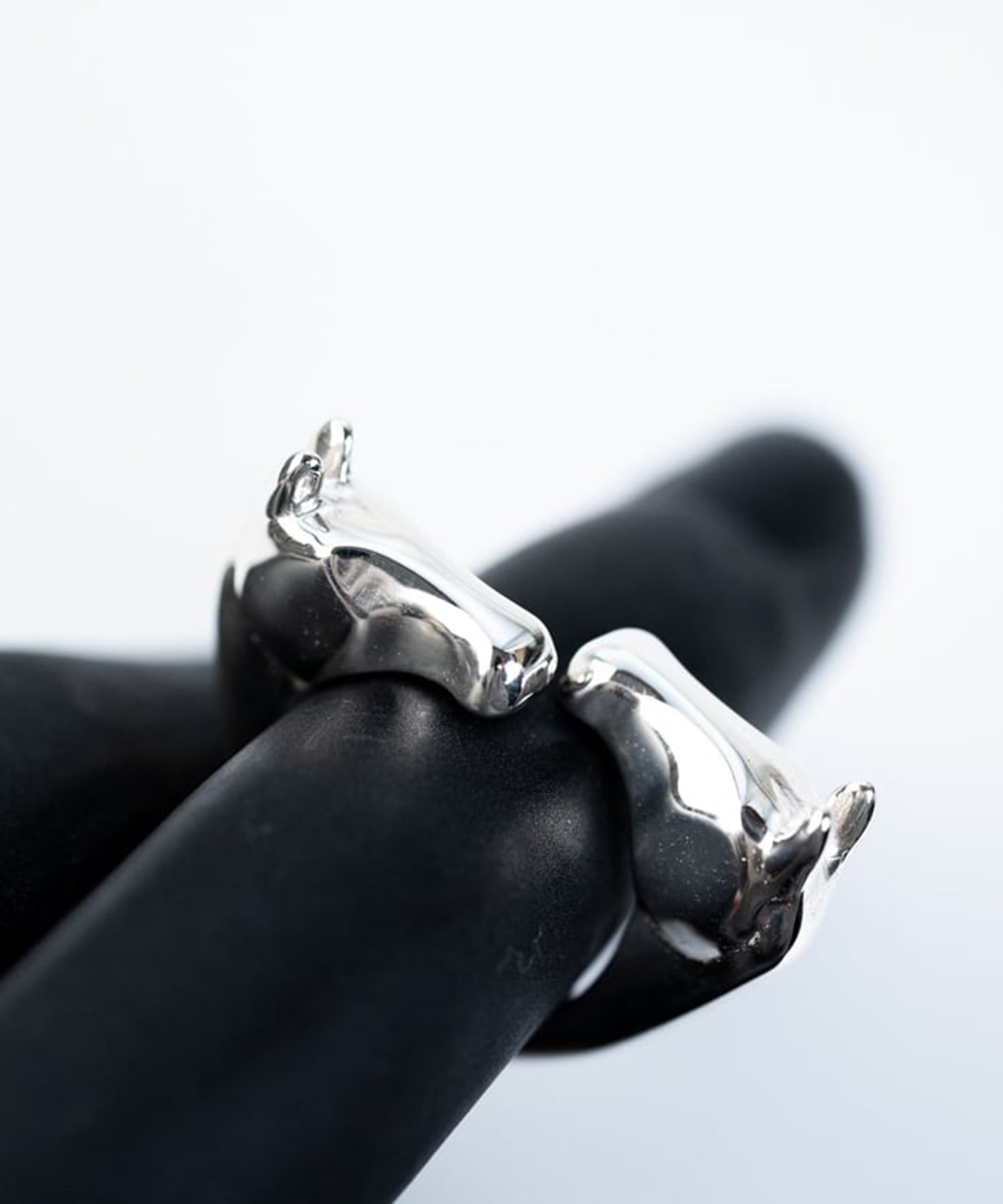 R-078 Horse ring (double face) WAKAN SILVER SMITH