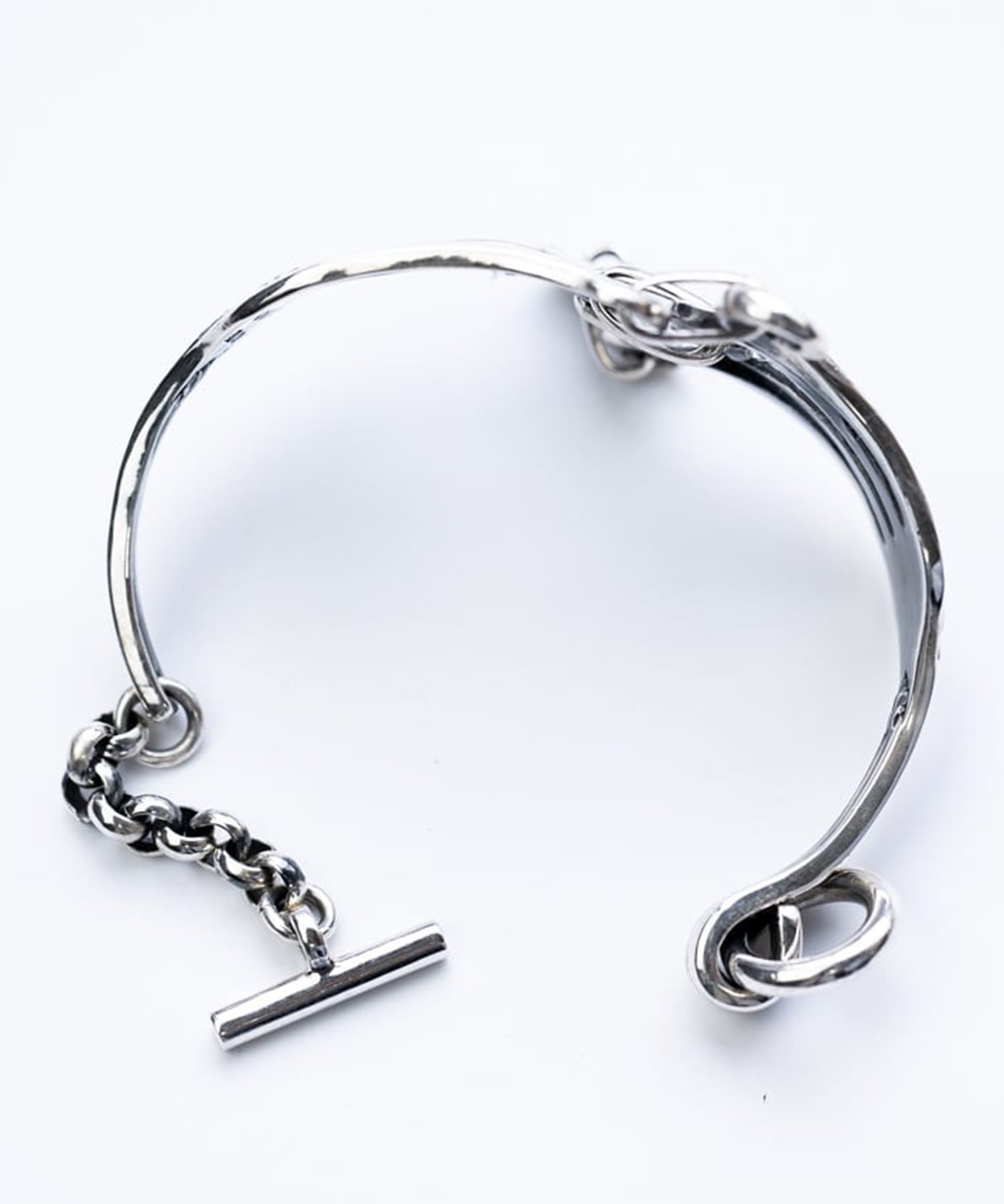 BN-088 Double cutlery bracelet WAKAN SILVER SMITH