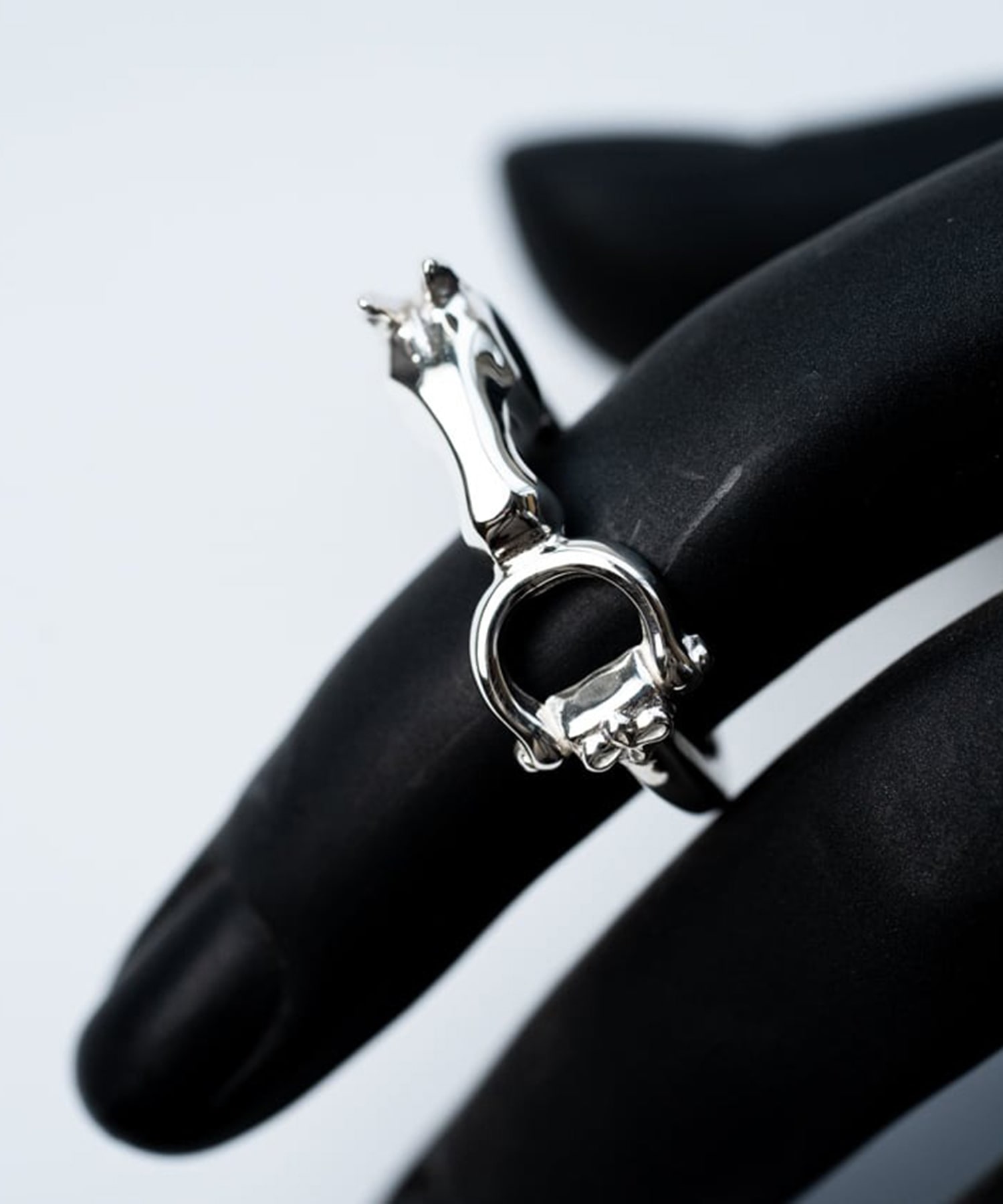 R-080 Horse ring (horse bit) WAKAN SILVER SMITH