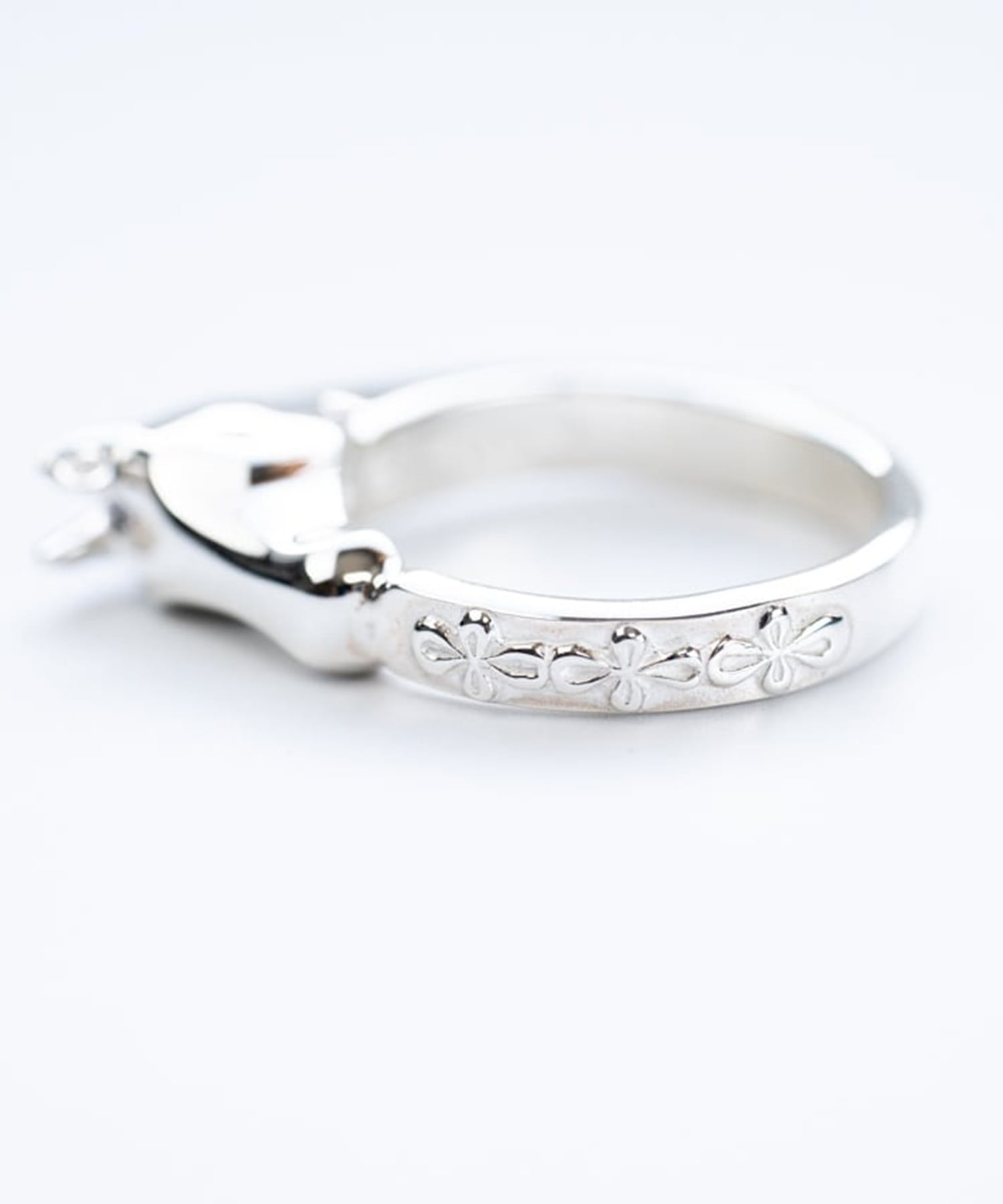 R-081 Horse ring (mebiusu pattern) WAKAN SILVER SMITH