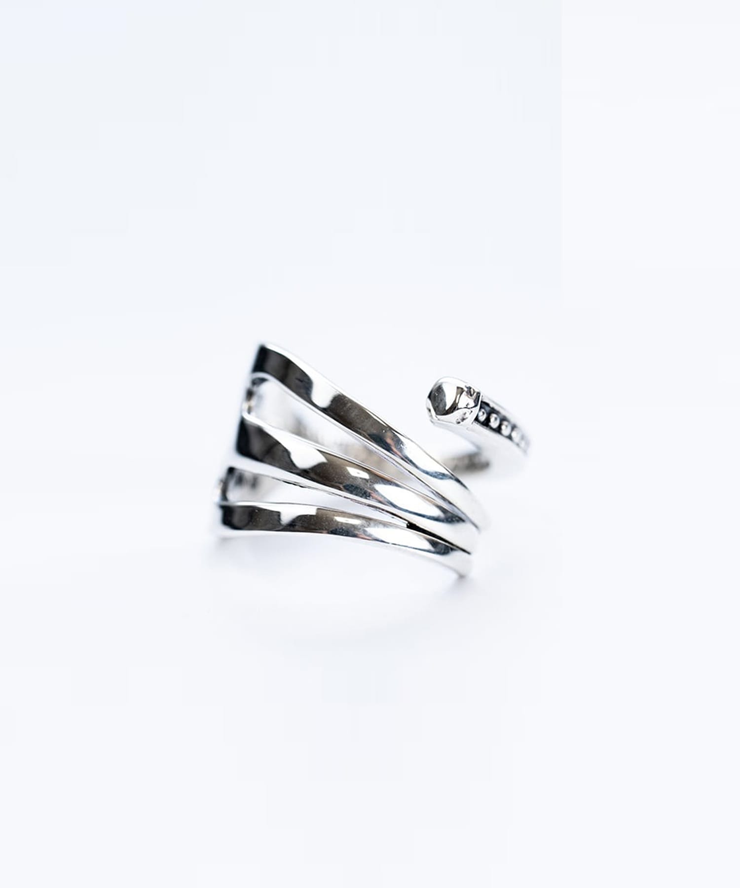 R-082 Cutlery fork ring (S) WAKAN SILVER SMITH