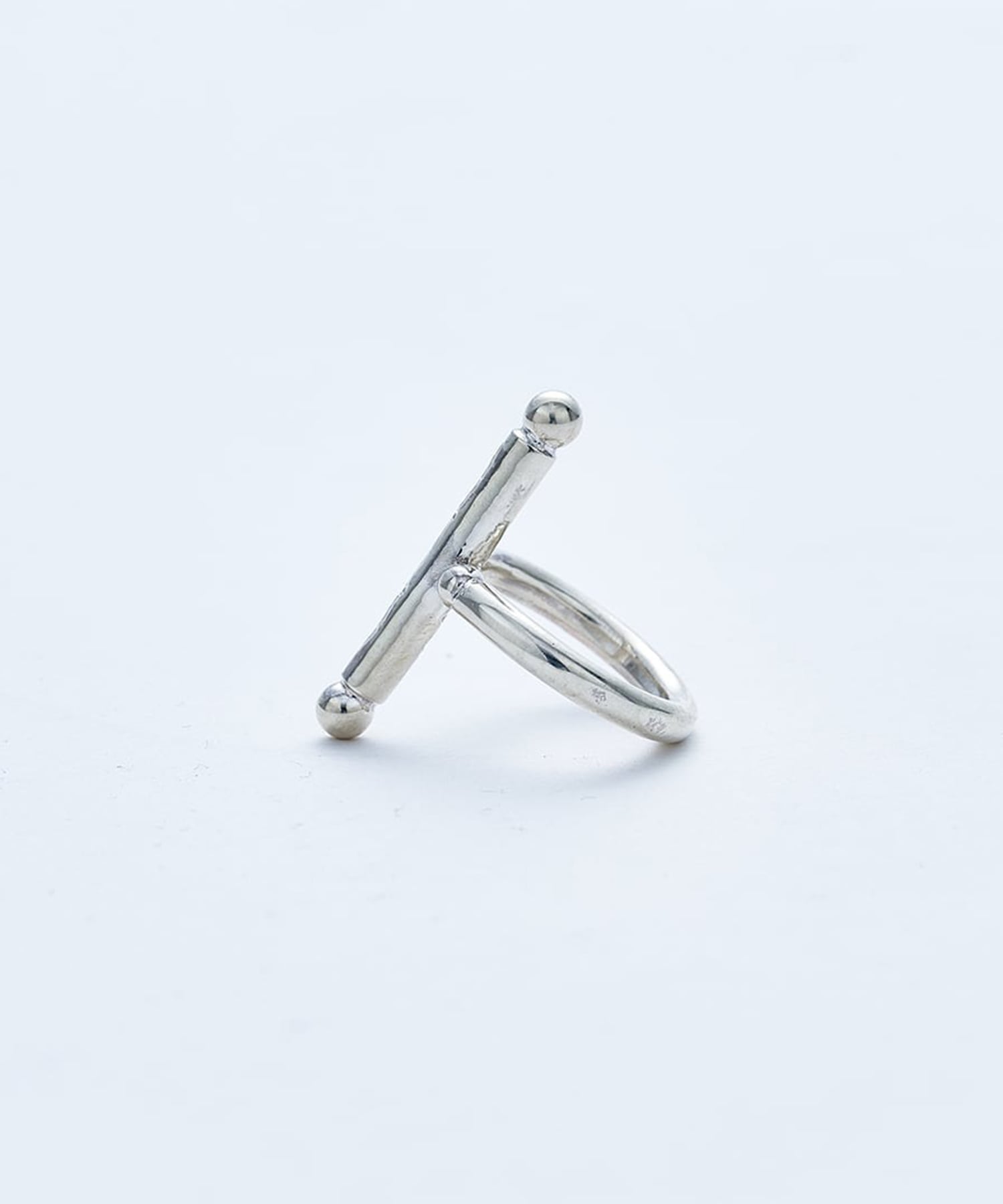 R-102 Breastplate Ring (Cross) WAKAN SILVER SMITH