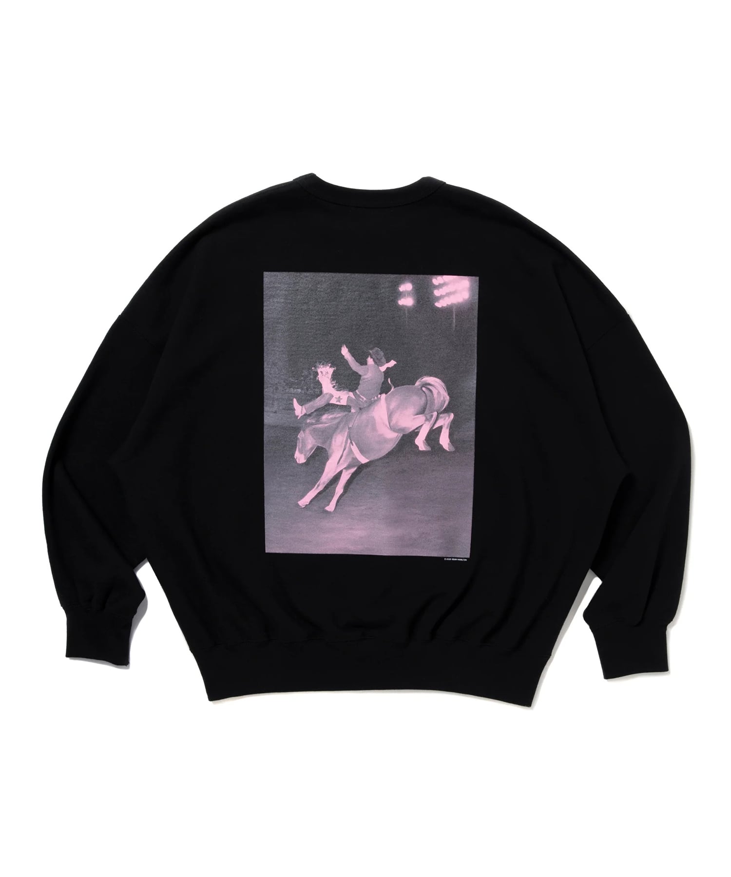 Print Sweat Crew Pink 14 COOTIE PRODUCTIONS