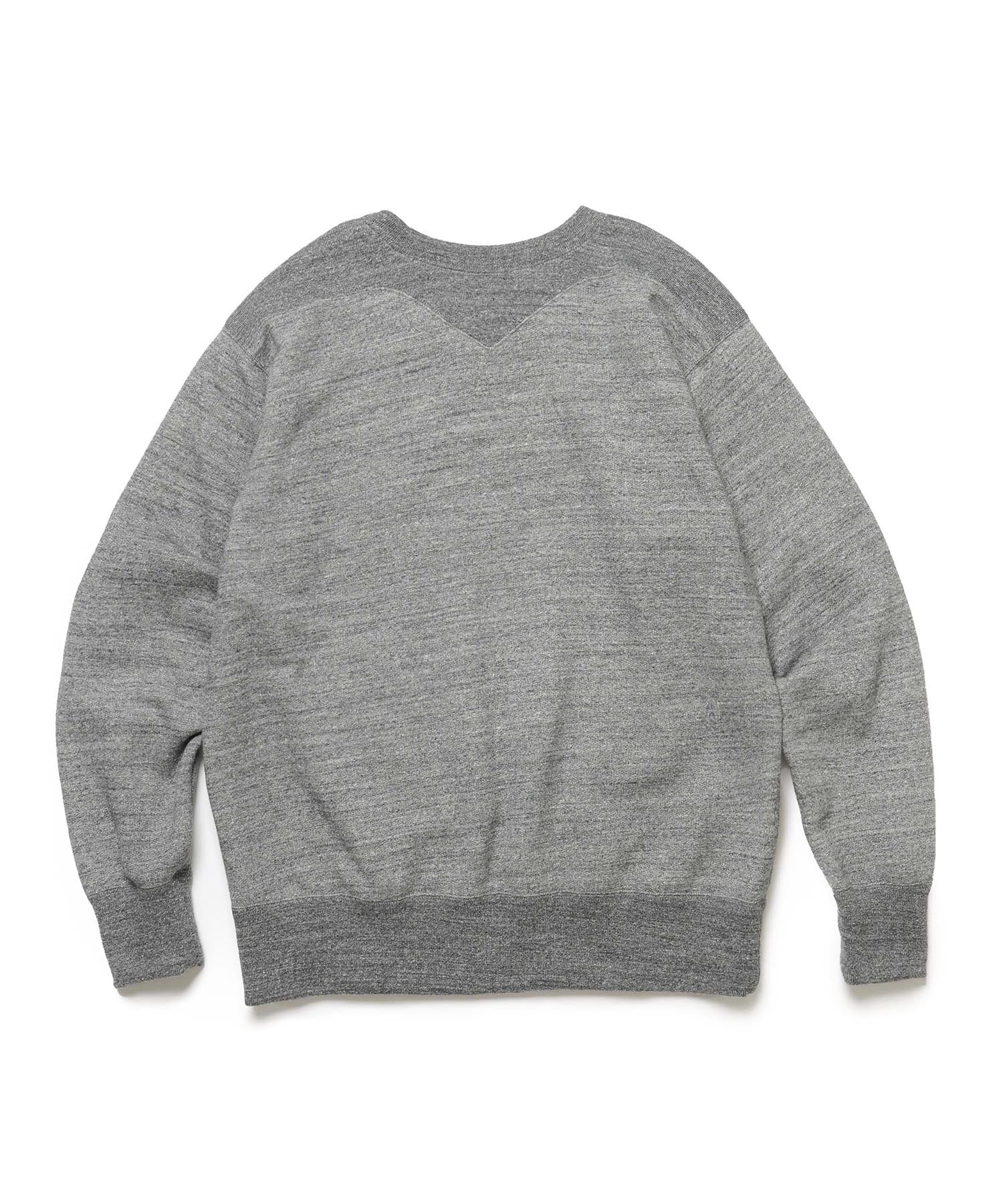 FRENCH TERRY RAFFY COTTON /GUSSET YOKE SHIRT MR.OLIVE