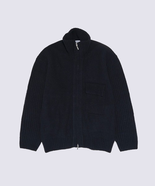 ZIP High Neck Knit UJOH HOMME
