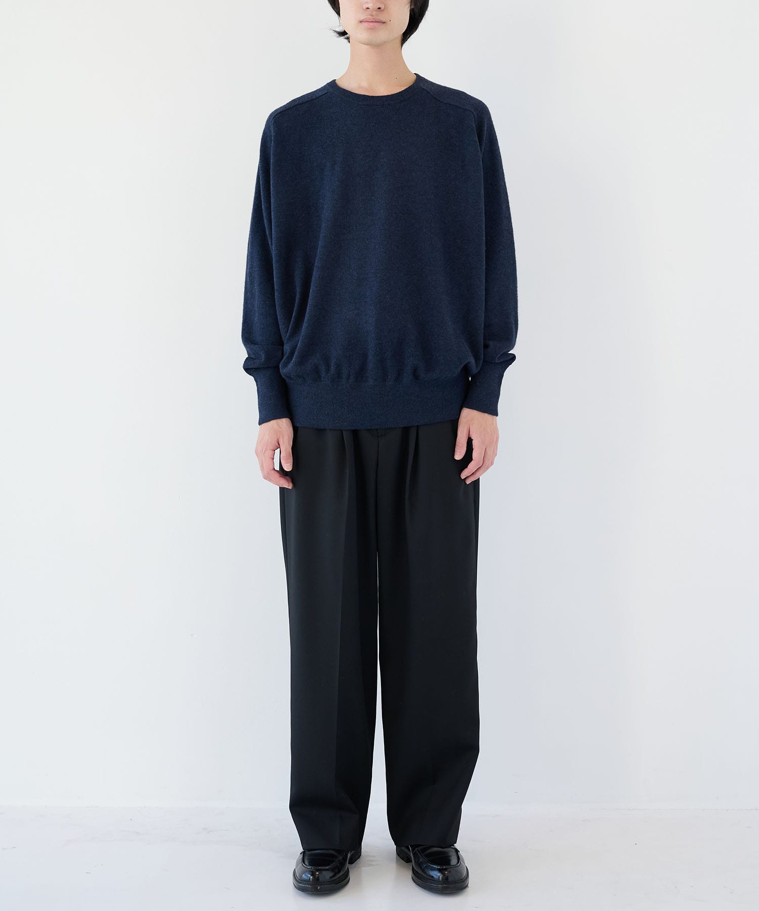 Ex.Legendary YAK  stretch sweater elbow patch walenode