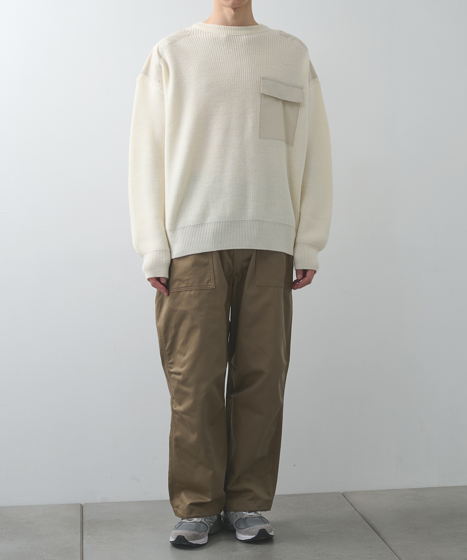 別注 COMBAT KNIT PO N.HOOLYWOOD