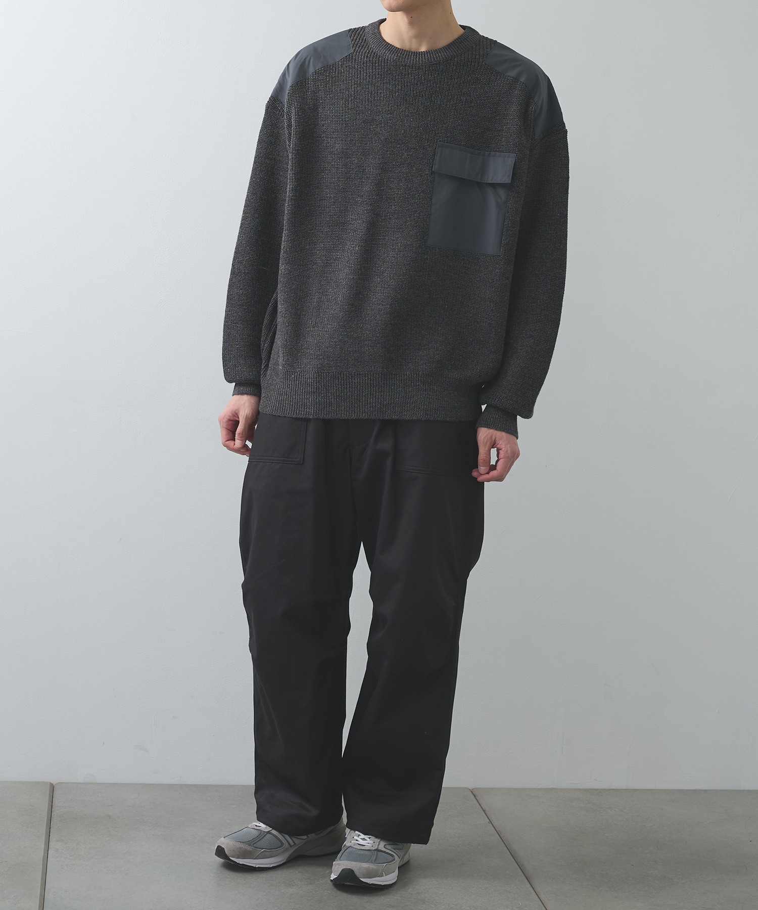 別注 COMBAT KNIT PO N.HOOLYWOOD