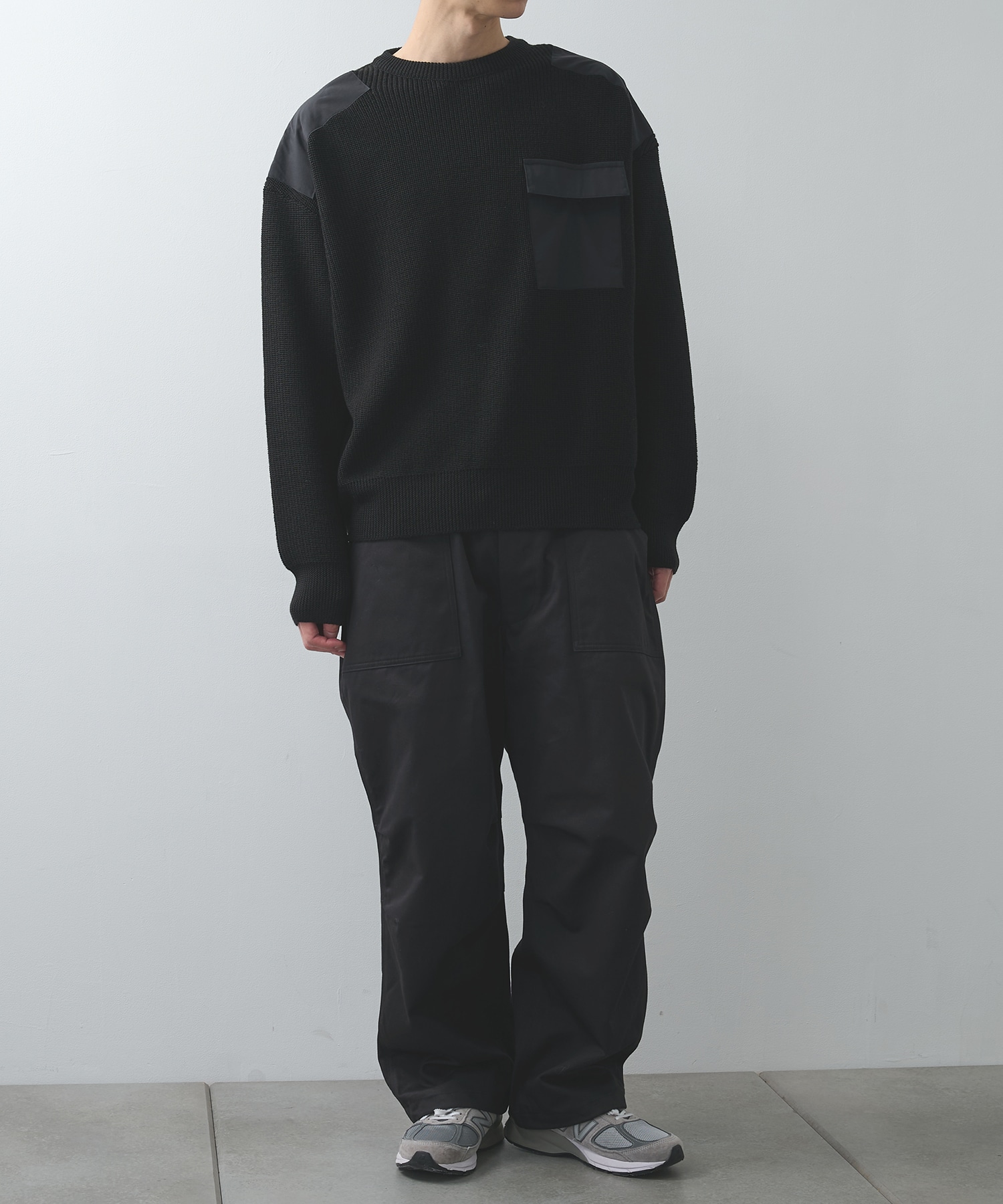 別注 COMBAT KNIT PO N.HOOLYWOOD