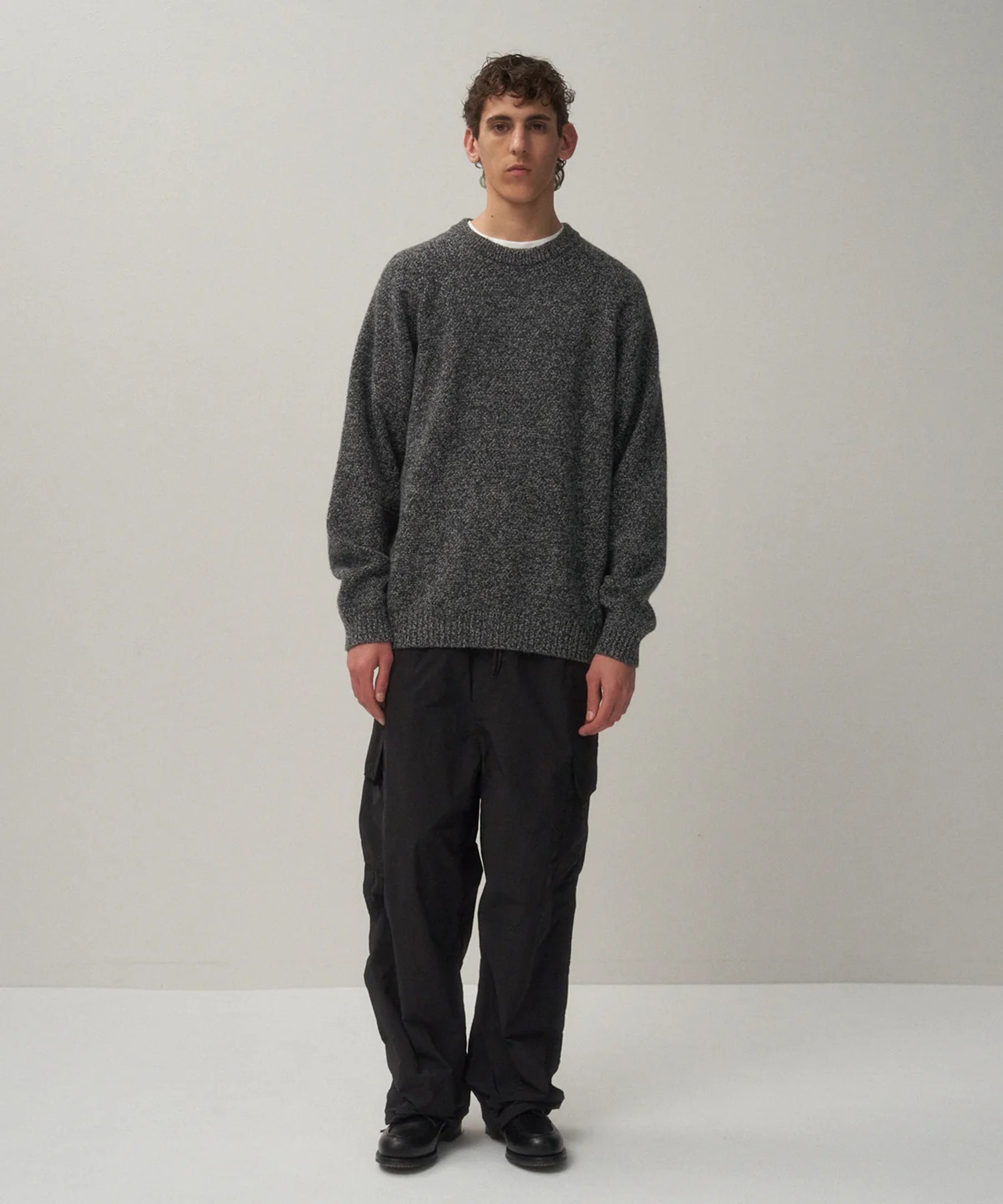 LAMBS WOOL CREWNECK SWEATER ATON