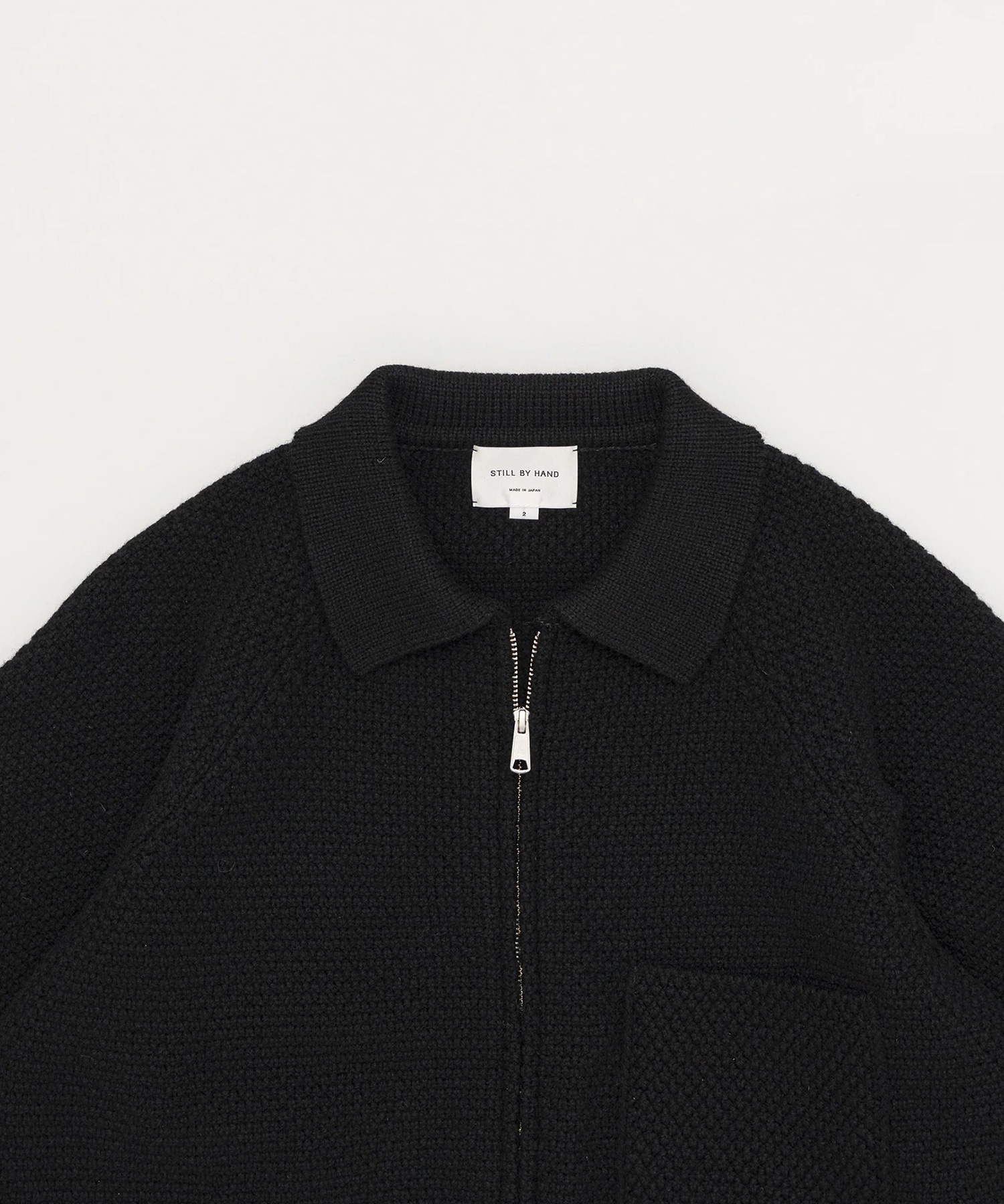 5G knitted blouson STILL BY HAND