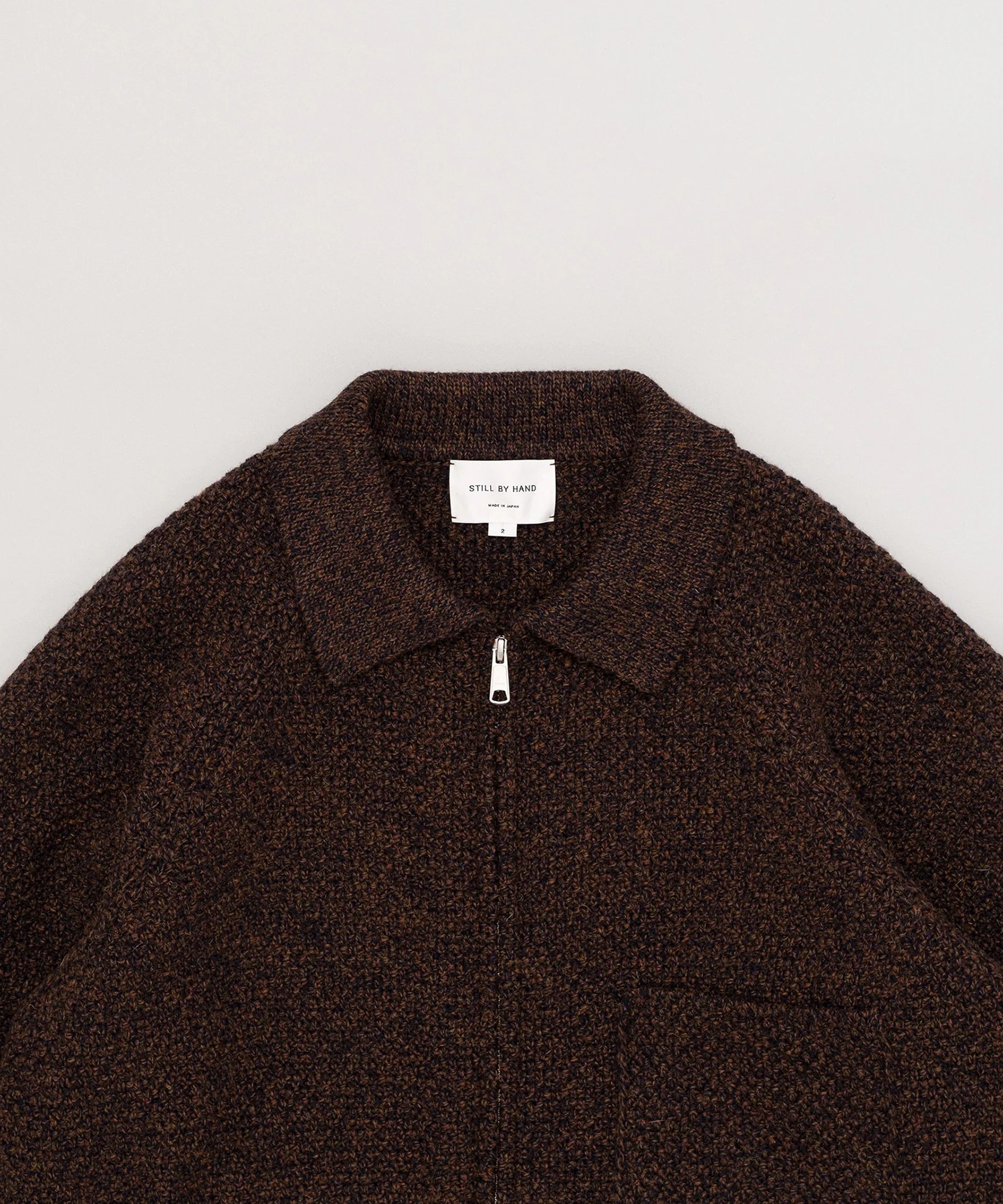 5G knitted blouson STILL BY HAND