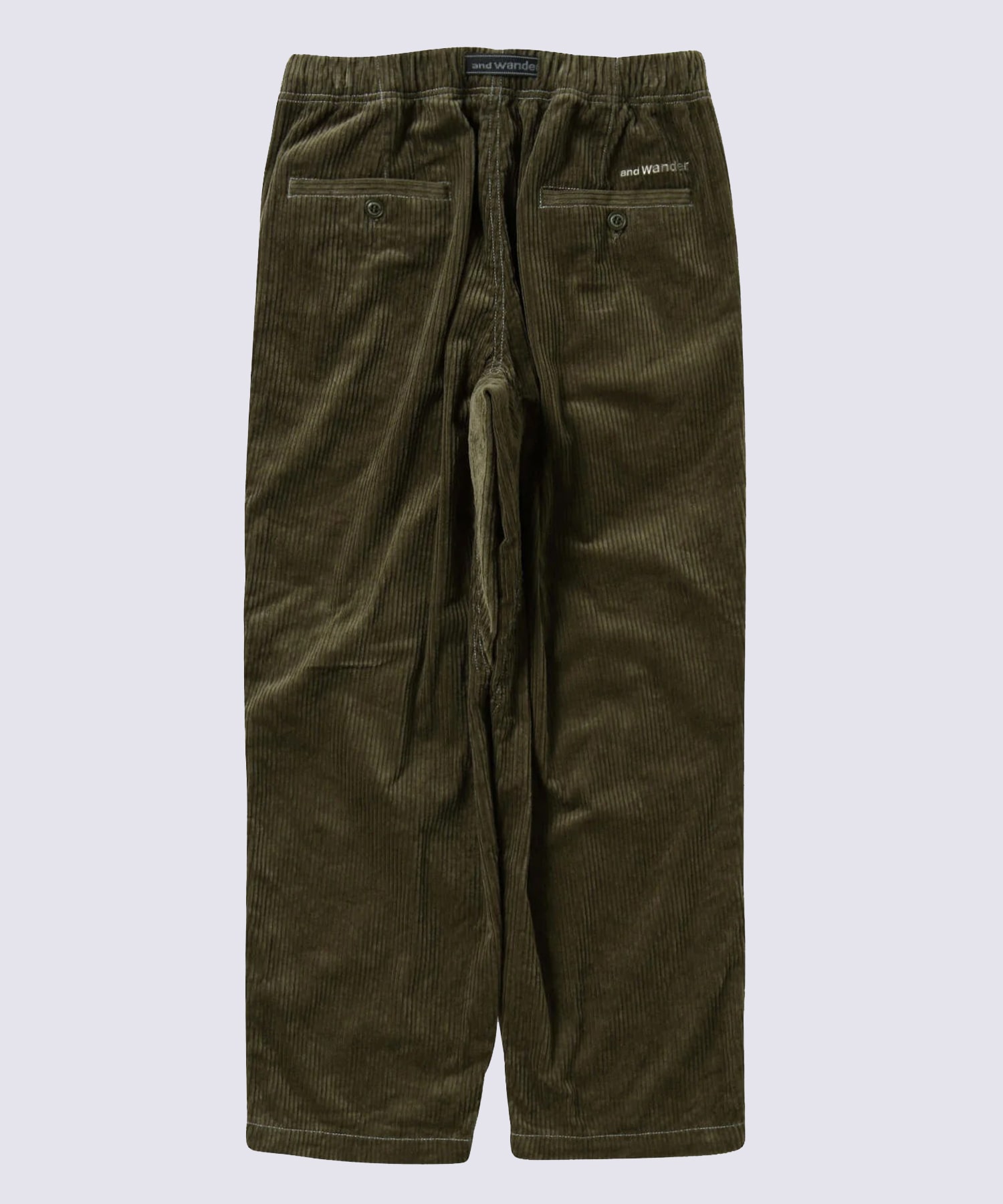 corduroy pants and wander
