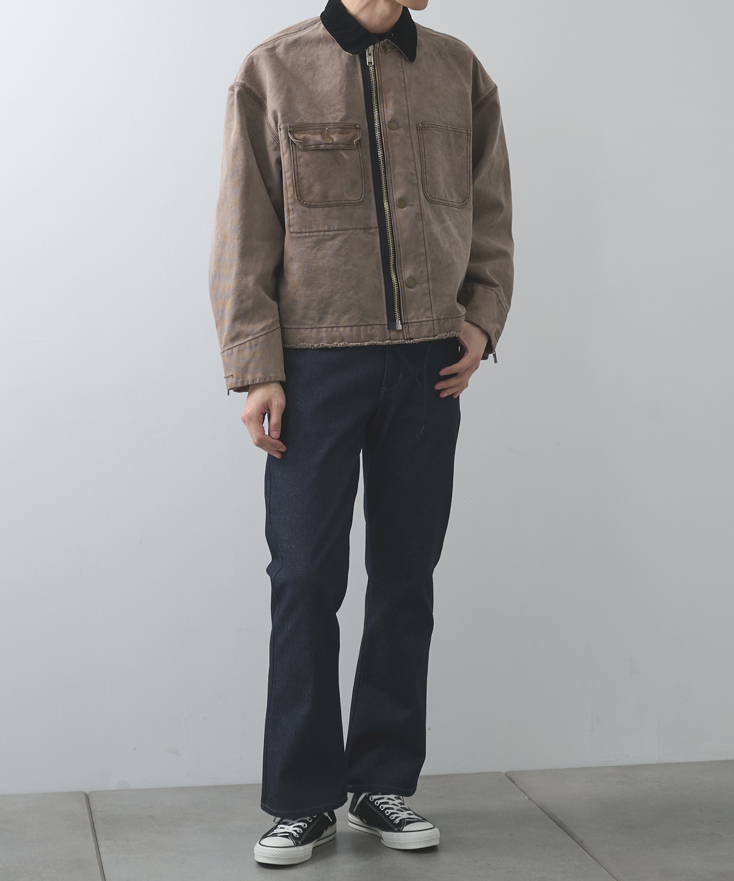 2252-BL71-038 REMAKE BLOUSON N.HOOLYWOOD