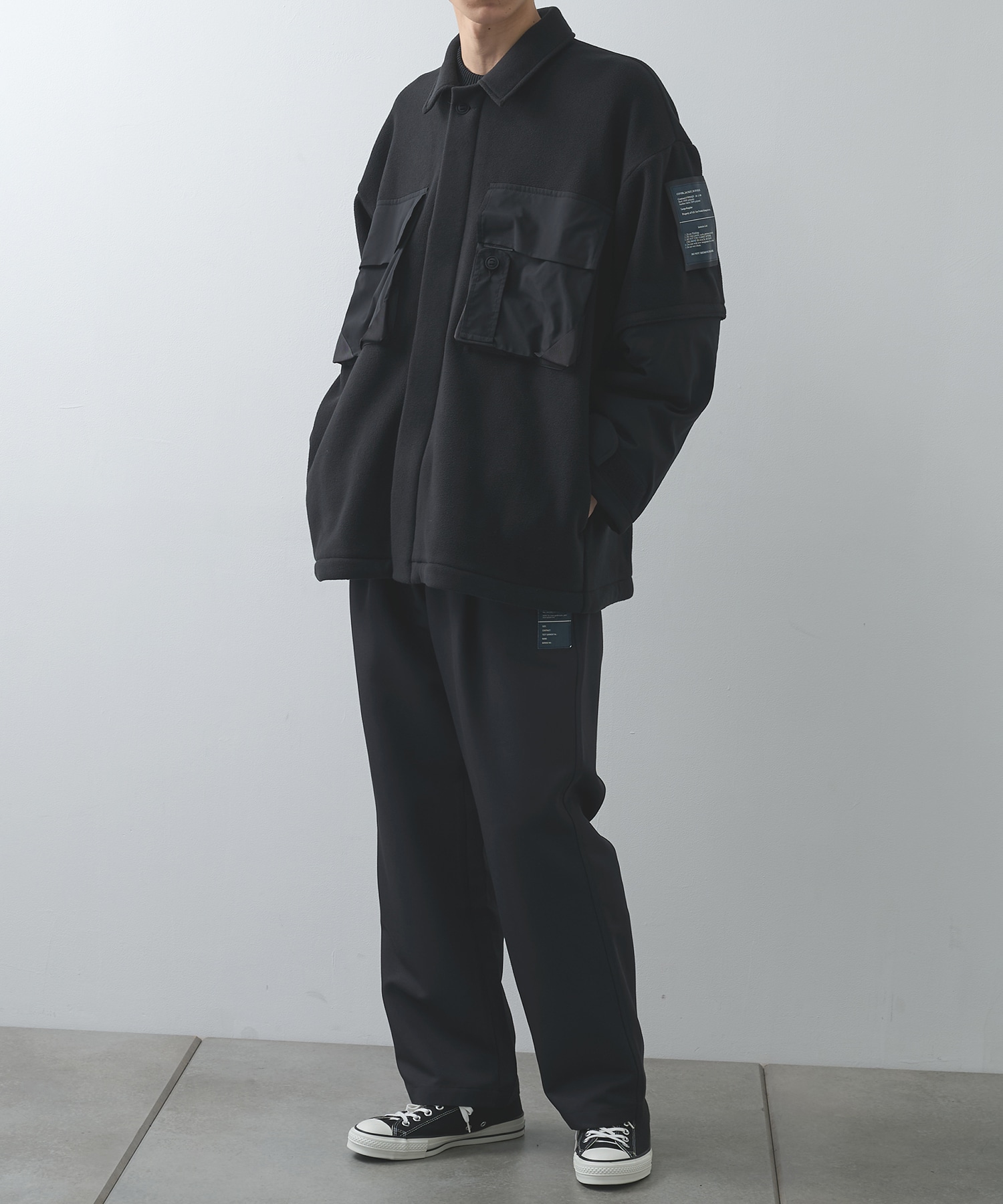 9252-BL06-007 FLEACE BLOUSON N.HOOLYWOOD