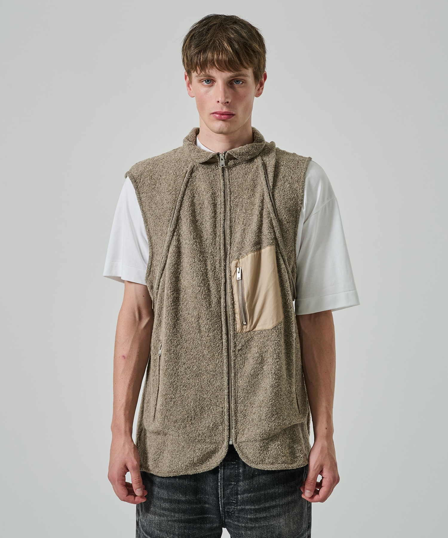 BOA ZIP JACKET SUGARHILL