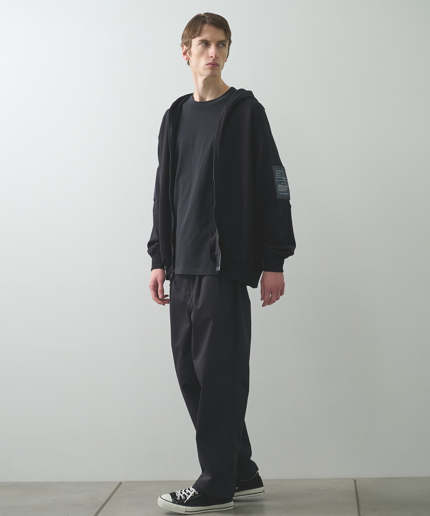 別注 9256-BL01-901 ZIP HOODIE N.HOOLYWOOD