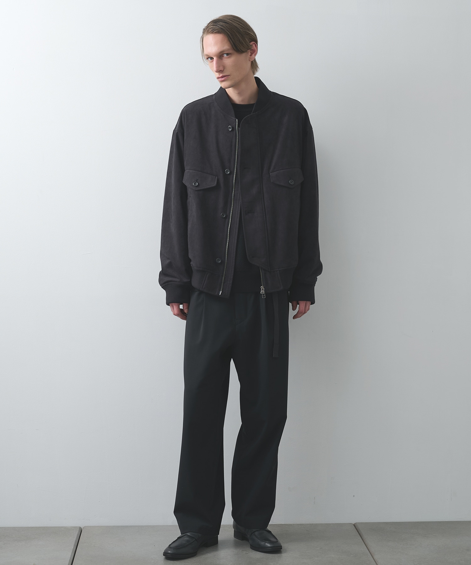 別注 4 Pockets Zip-up Rib Blouson UJOH HOMME