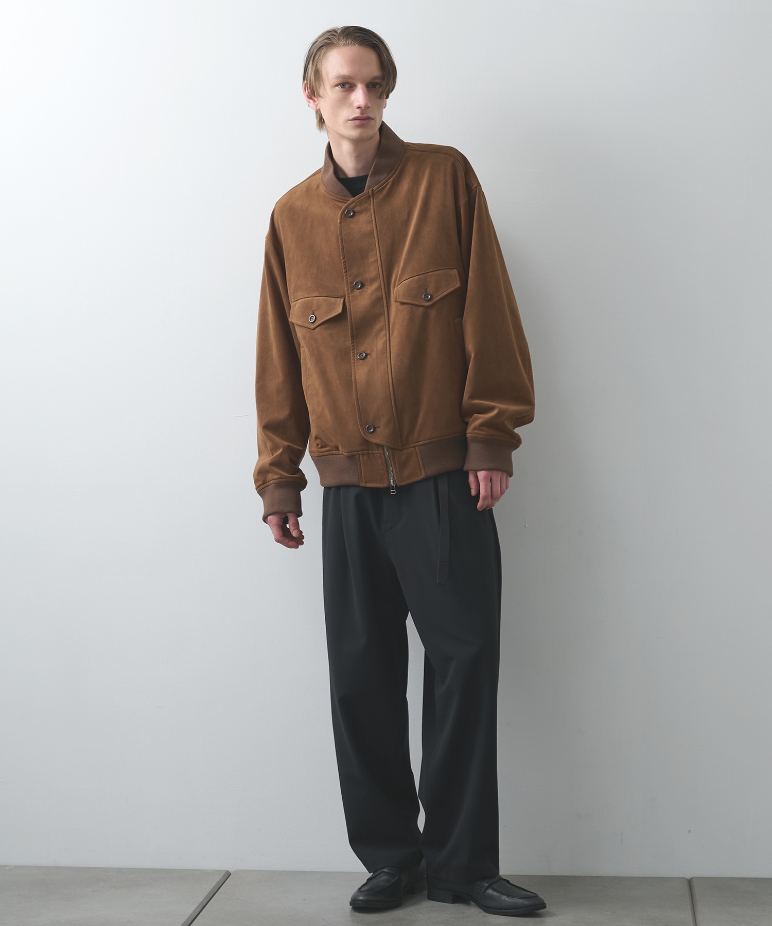 別注 4 Pockets Zip-up Rib Blouson UJOH HOMME