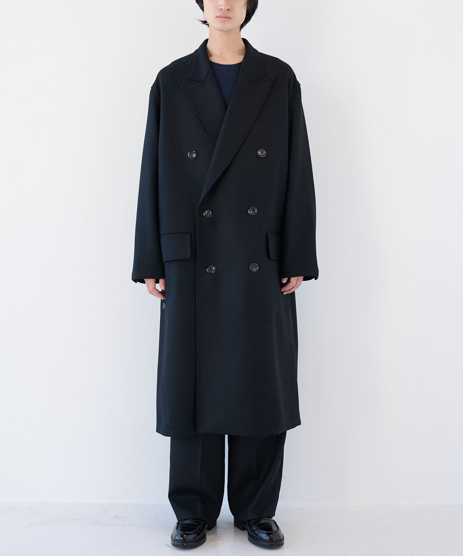 別注 THE DOUBLE PEAKED EASY COAT THE RERACS