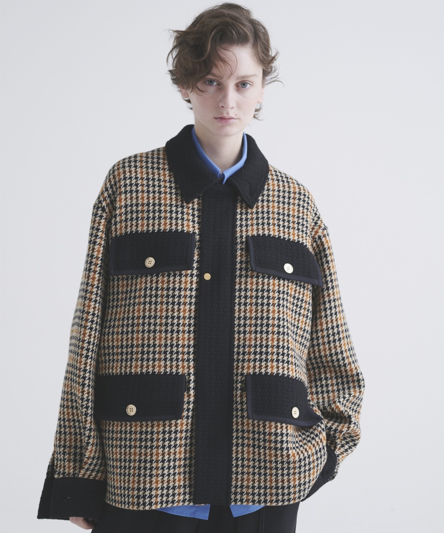 CULLNI for DAKS LONDON Tweed Jacket CULLNI