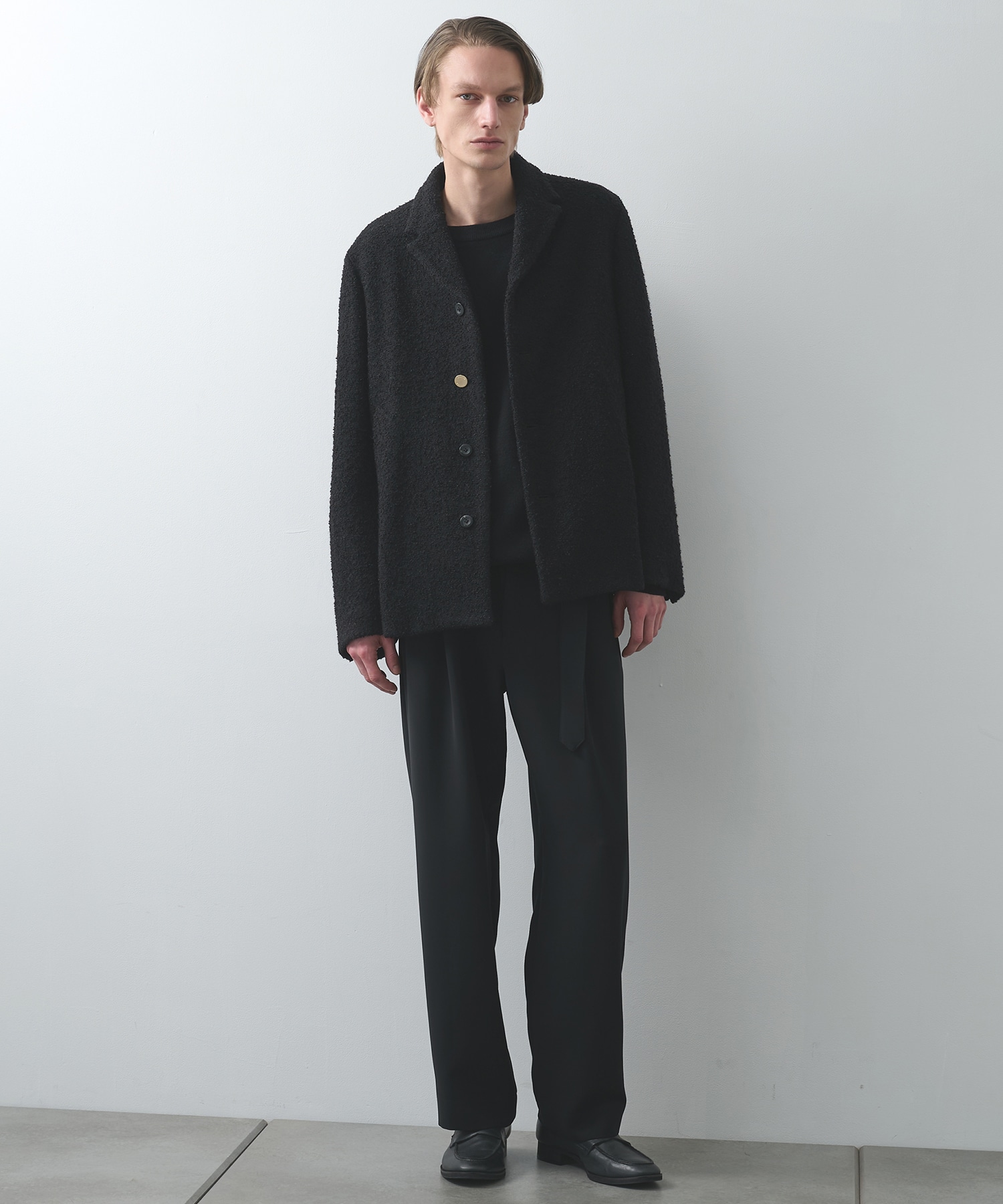 Mohair Wool Short Coat CULLNI