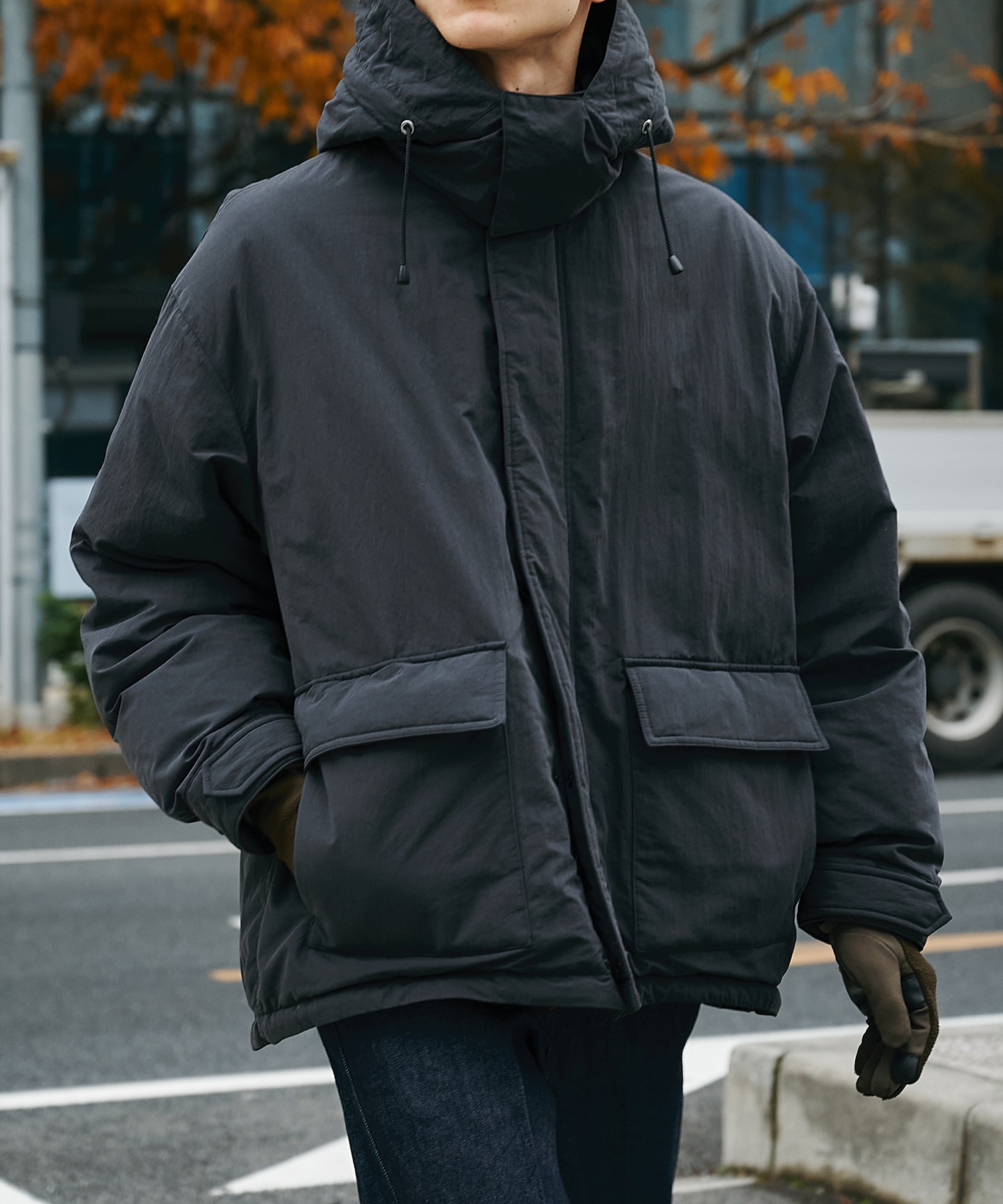 別注 ×NANGA Short Mods Down Jacket NANGA