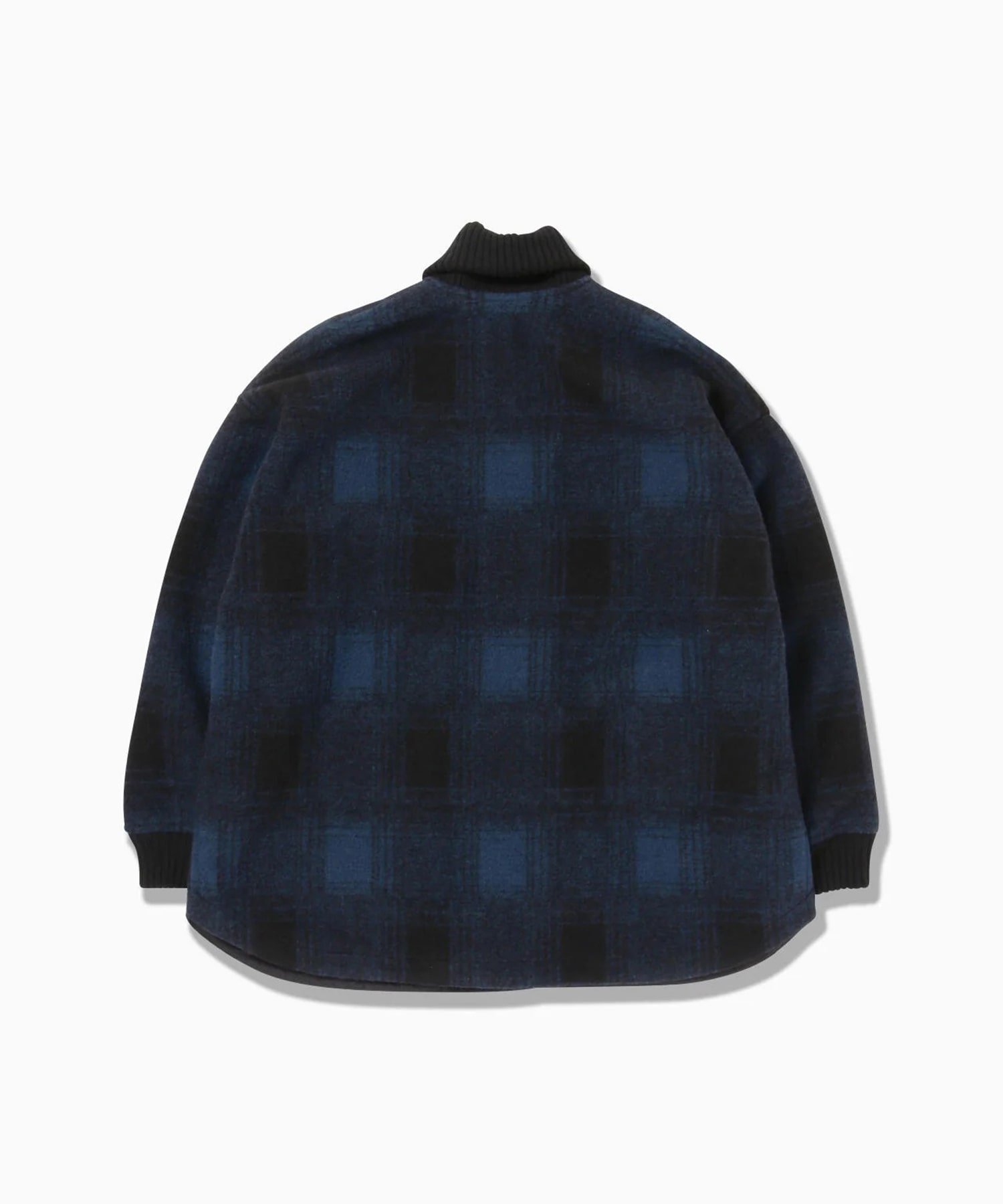 wool shaggy jacket long and wander