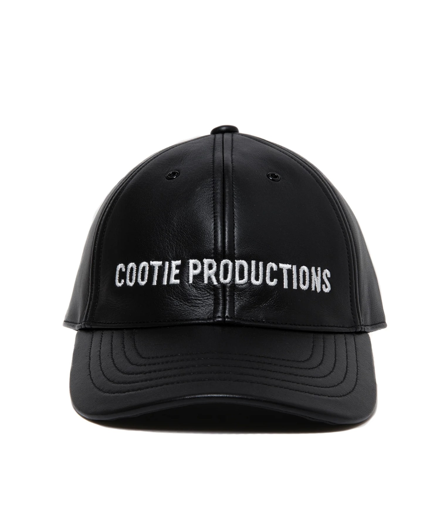 Leather 6 Panel Cap COOTIE PRODUCTIONS